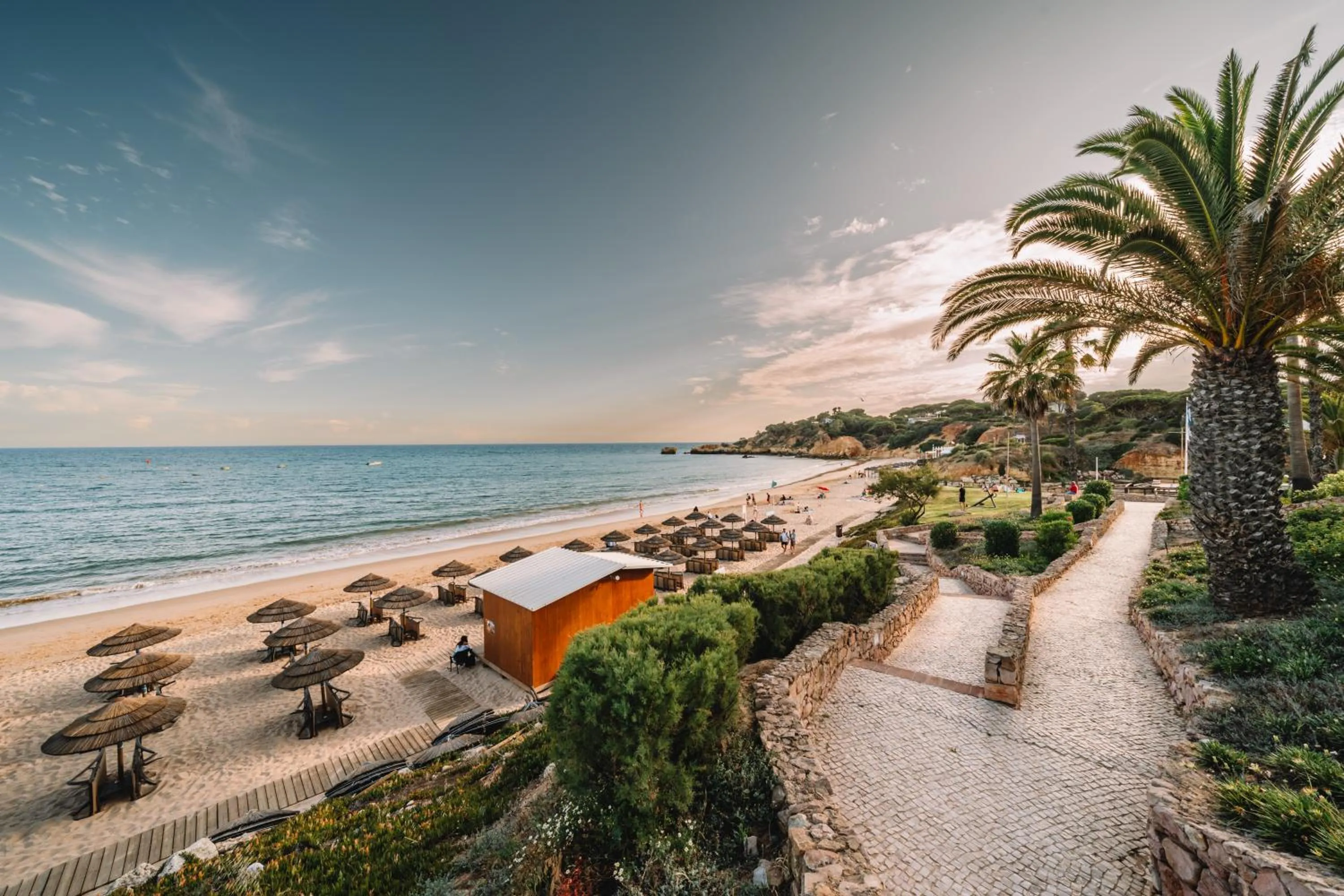 Beach in Grande Real Santa Eulalia Resort & Hotel Spa
