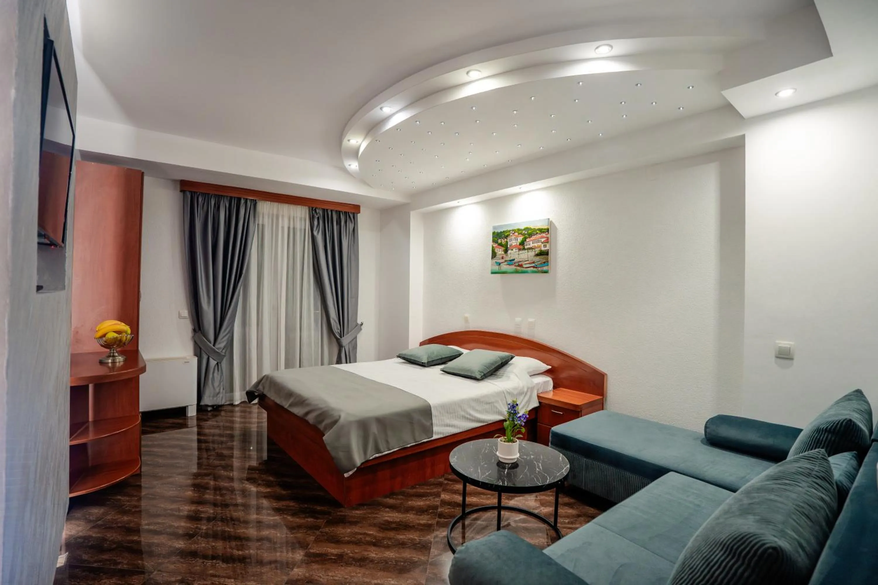 Bed in Villa Maki