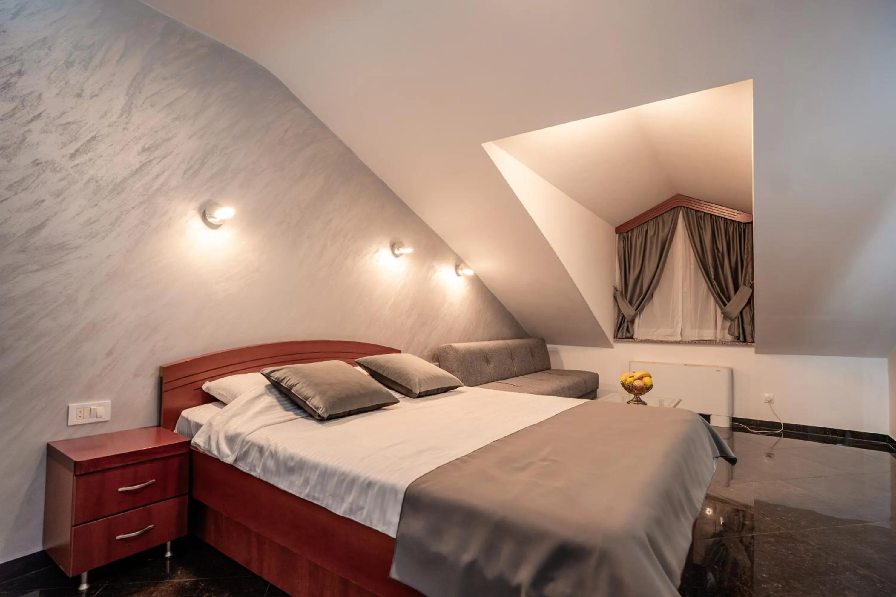 Bed in Villa Maki