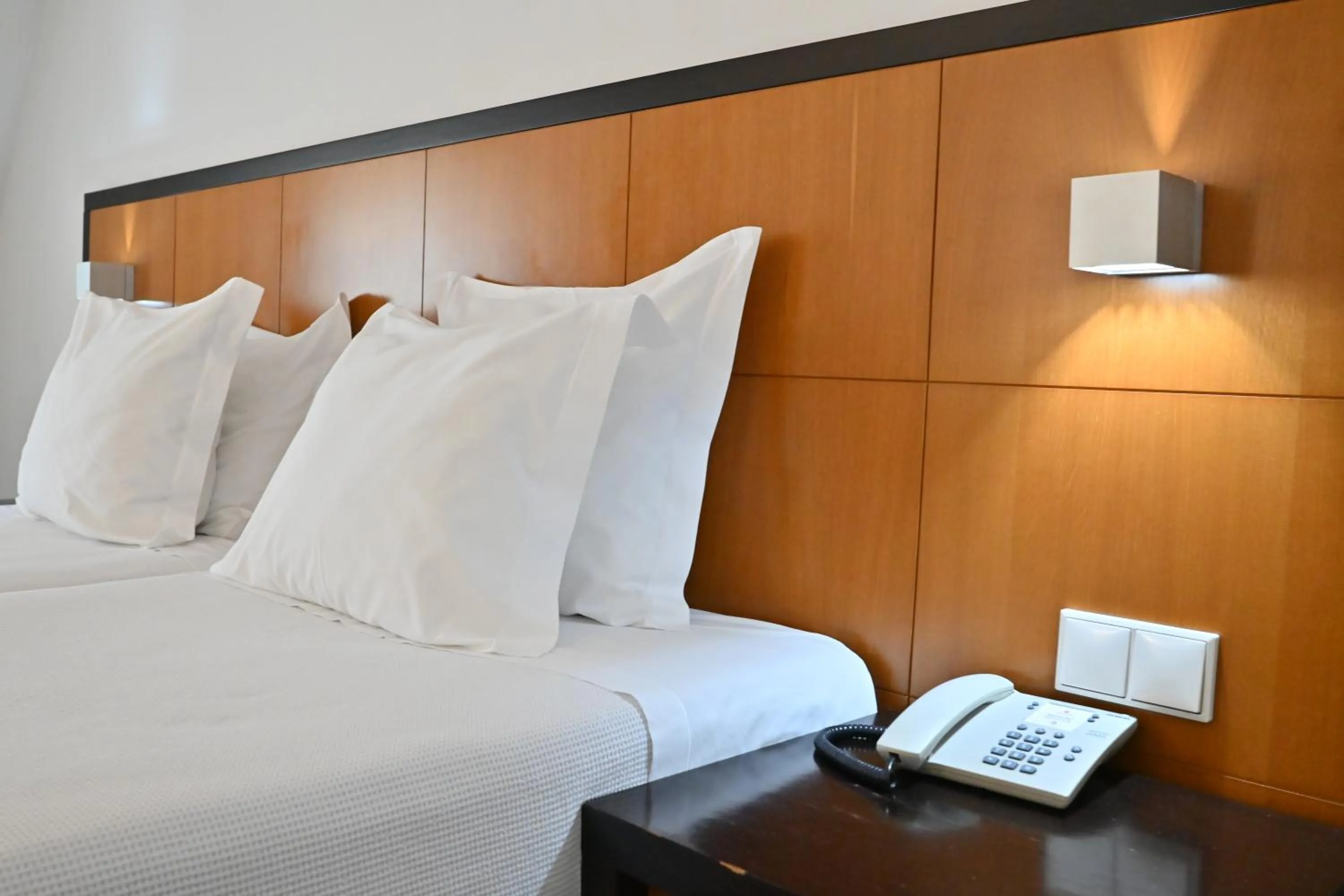 Bed in Hotel Bagoeira