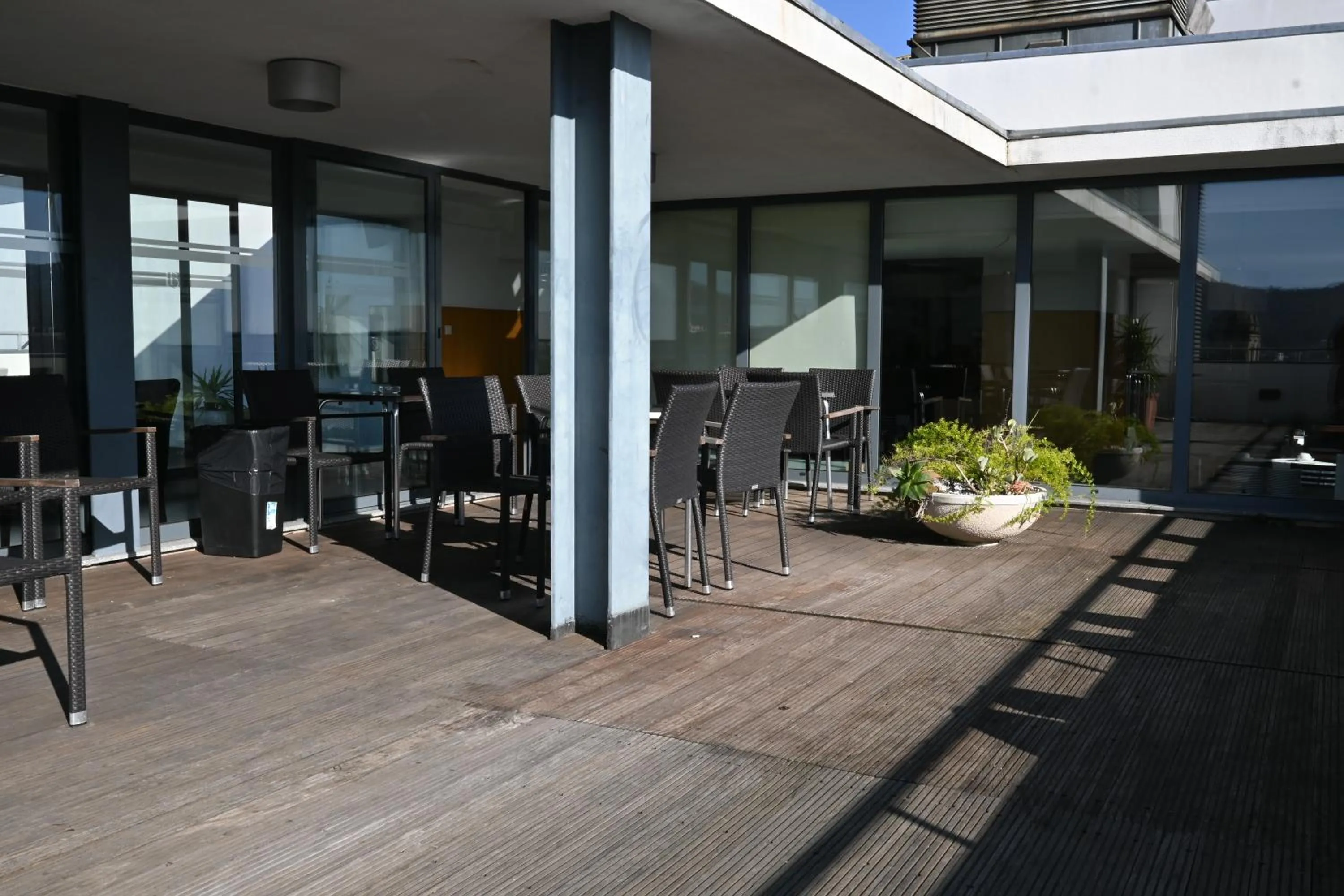 Patio in Hotel Bagoeira