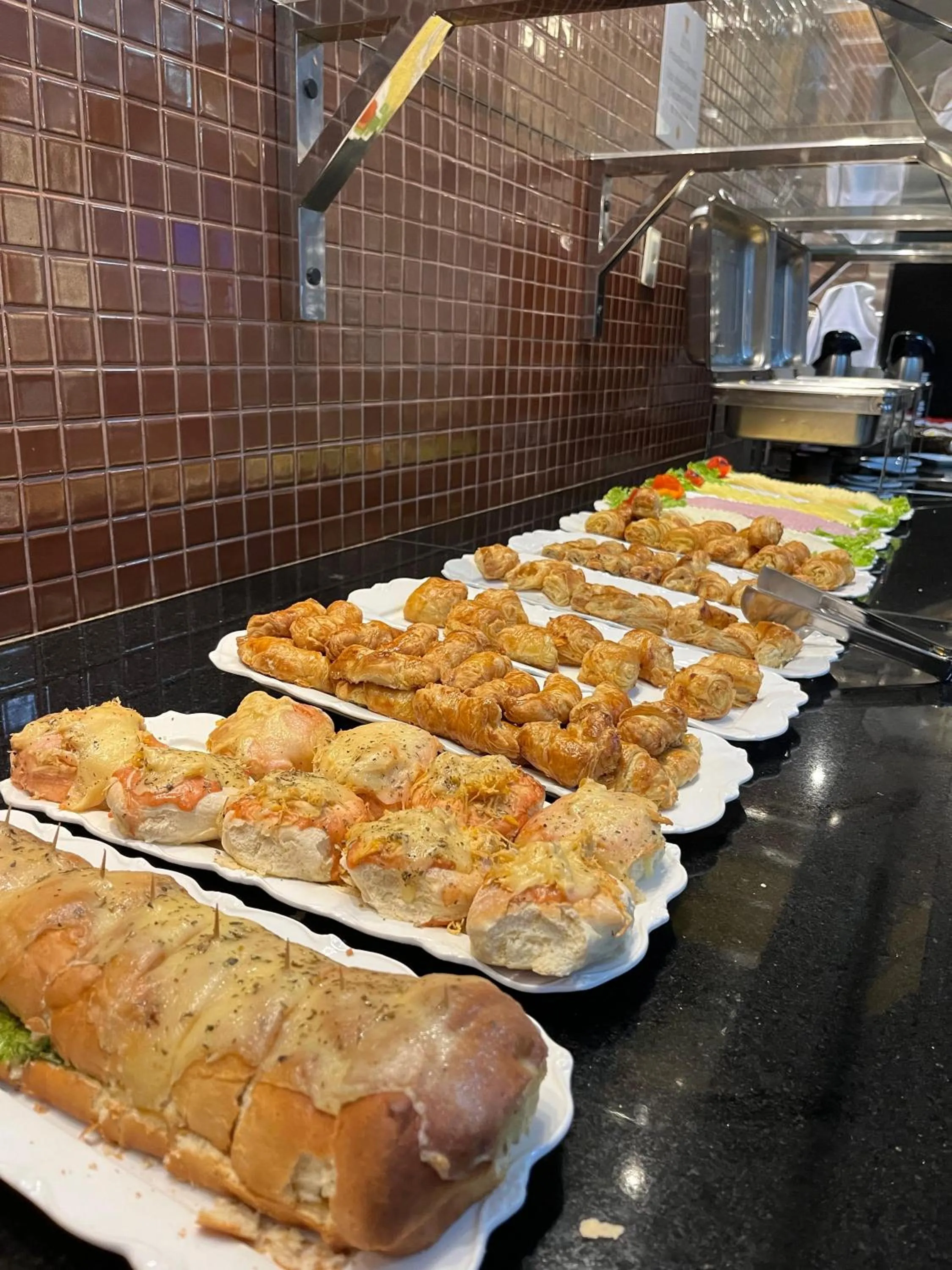 Buffet breakfast in Vitoria Palace Hotel