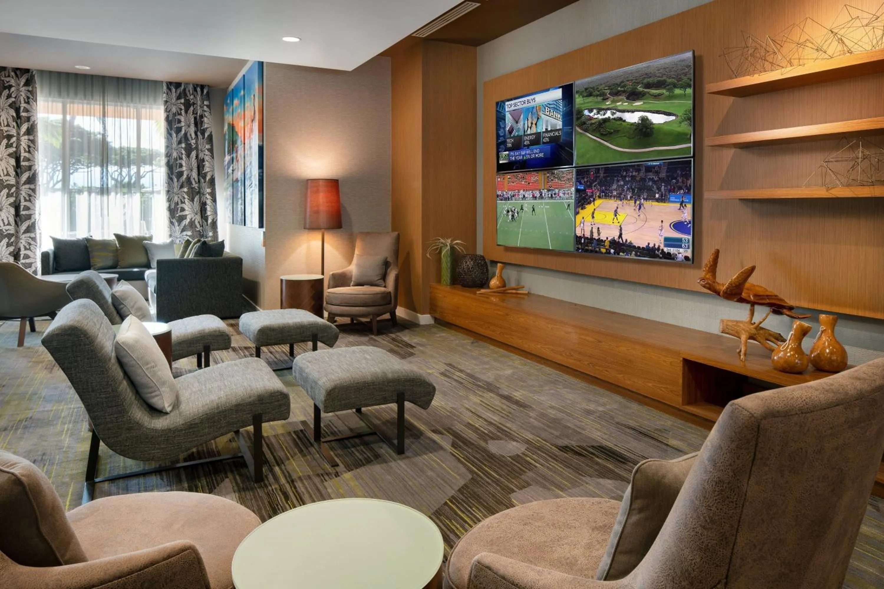 Lobby or reception in Courtyard by Marriott Maui Kahului Airport