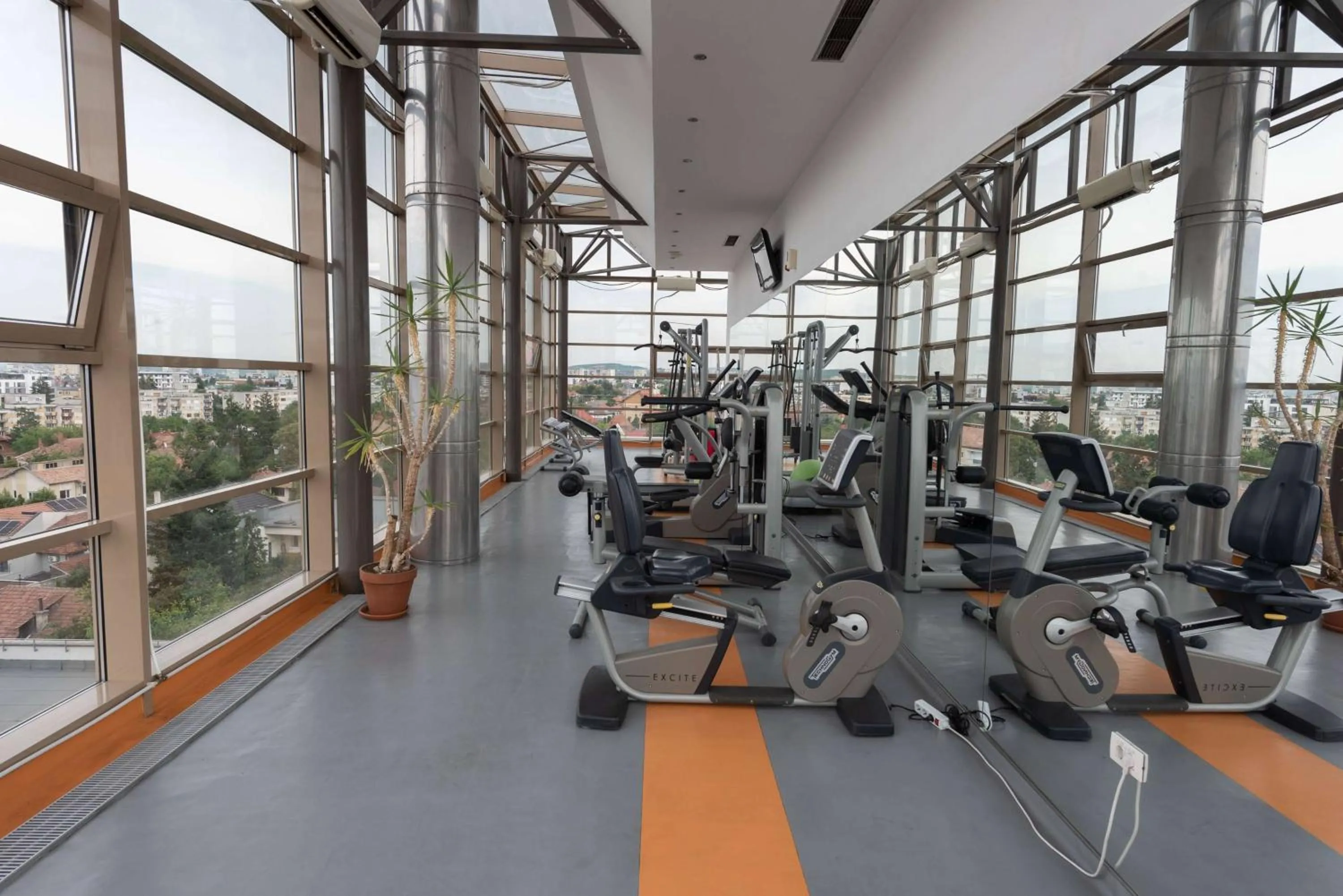 Fitness centre/facilities in Wyndham Cluj