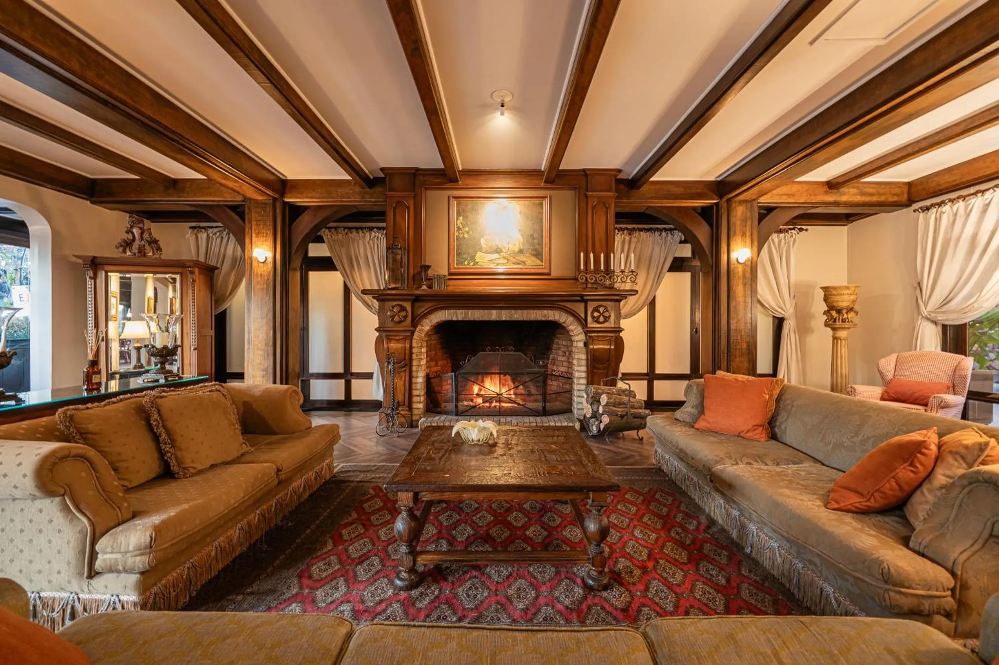 Living room in Serrazul Hotel