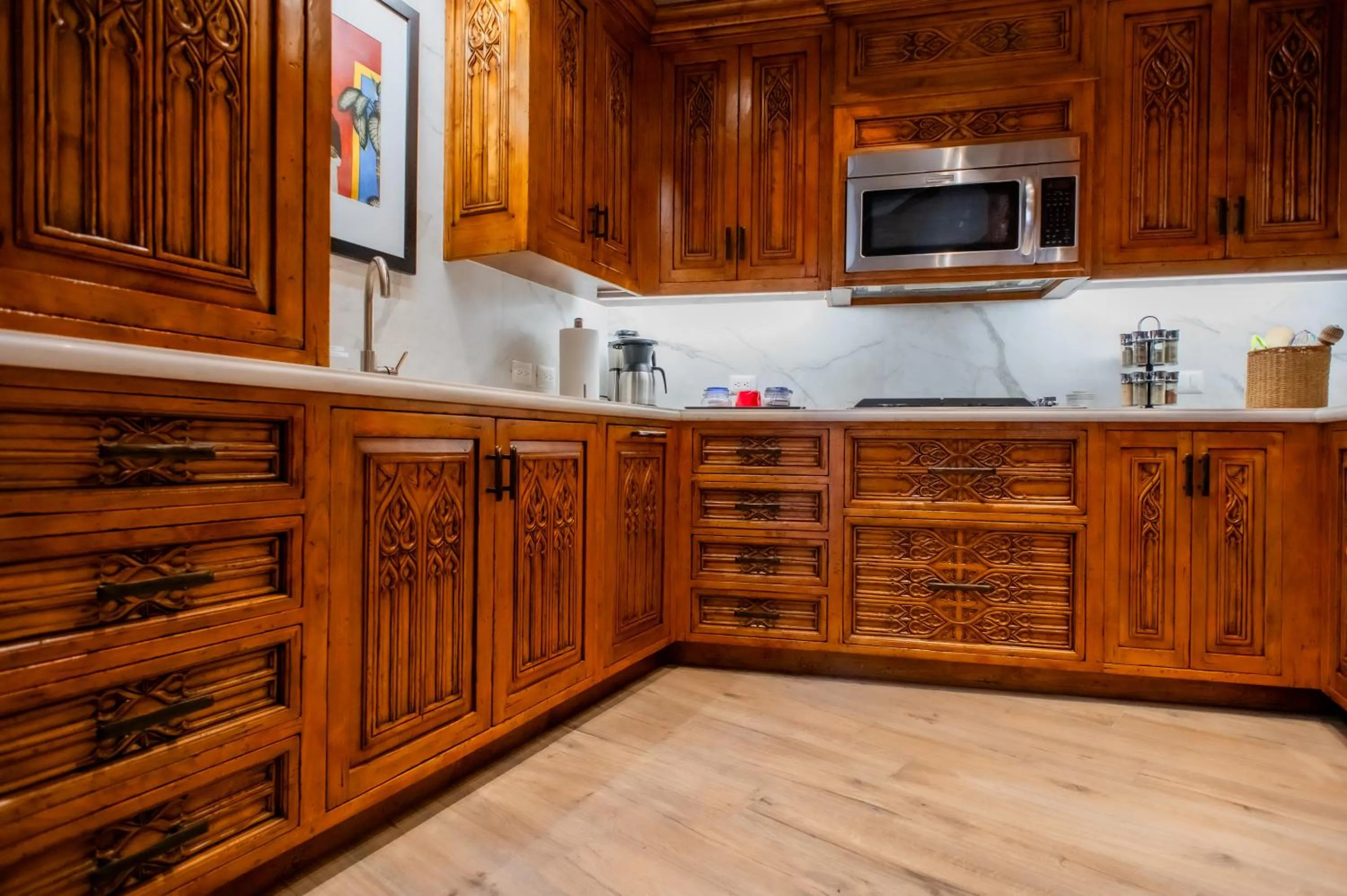 Kitchen or kitchenette in Casa Sollano 34