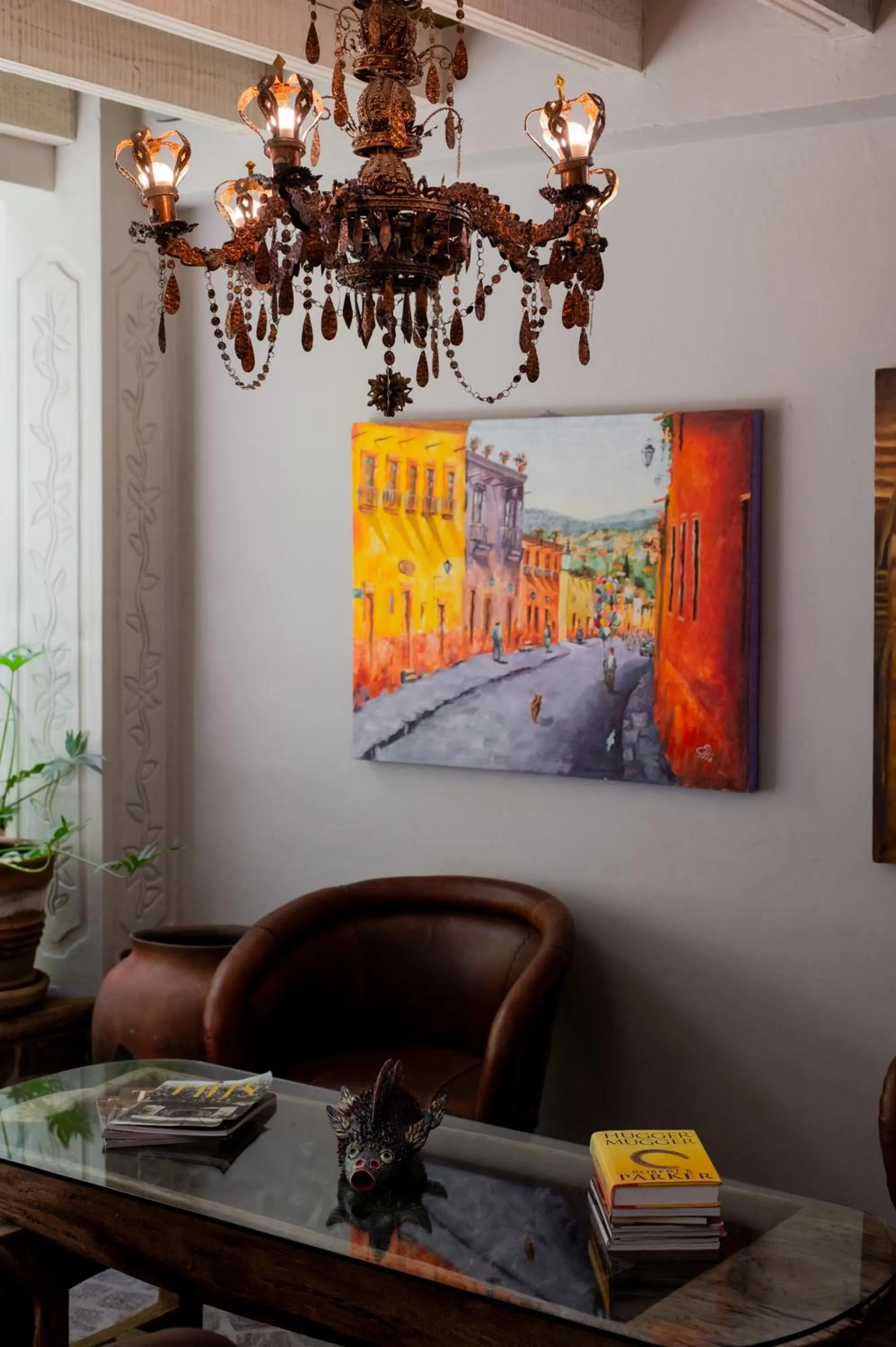 Decorative detail in Casa Sollano 34