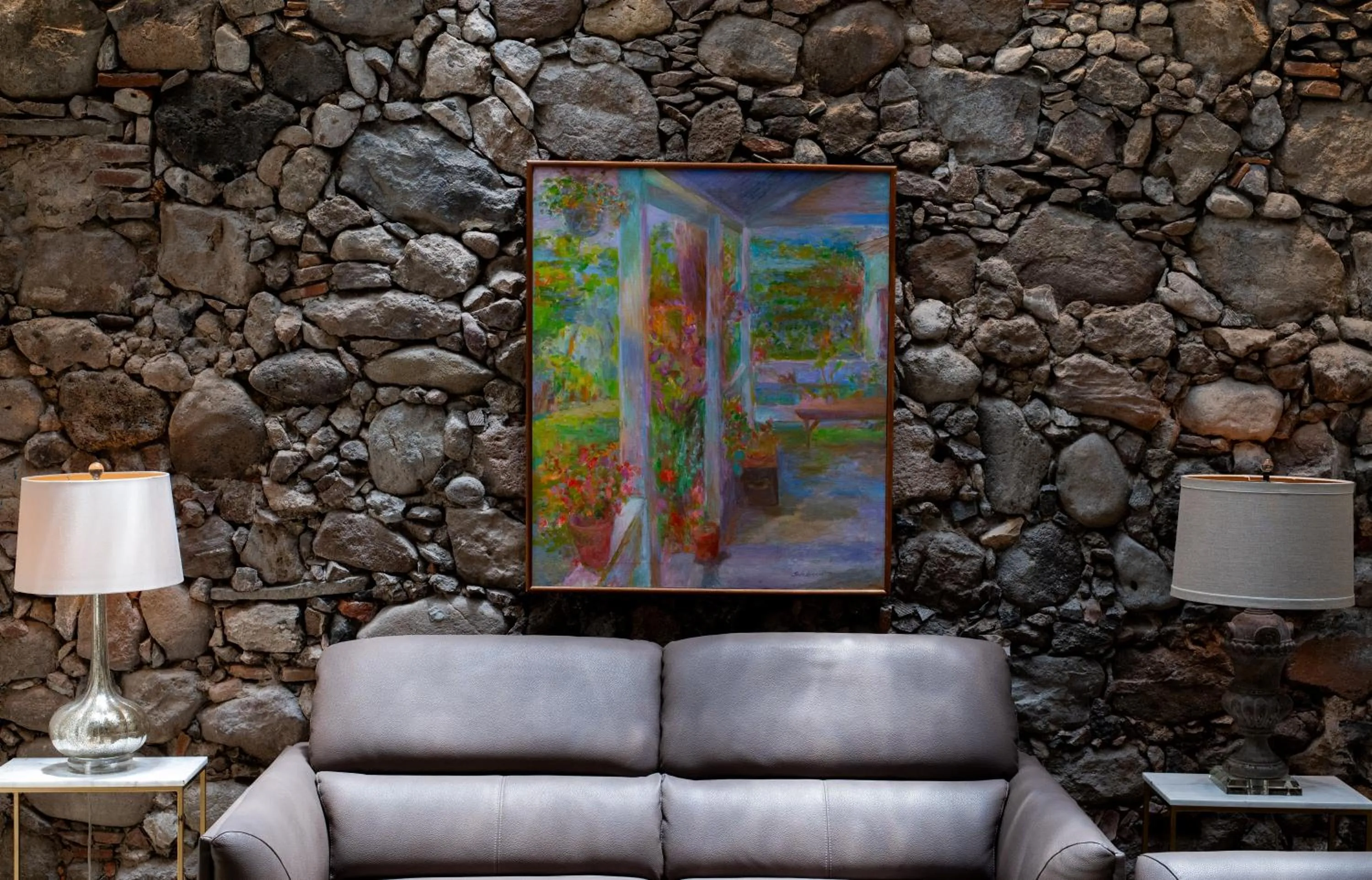 Living room in Casa Sollano 34