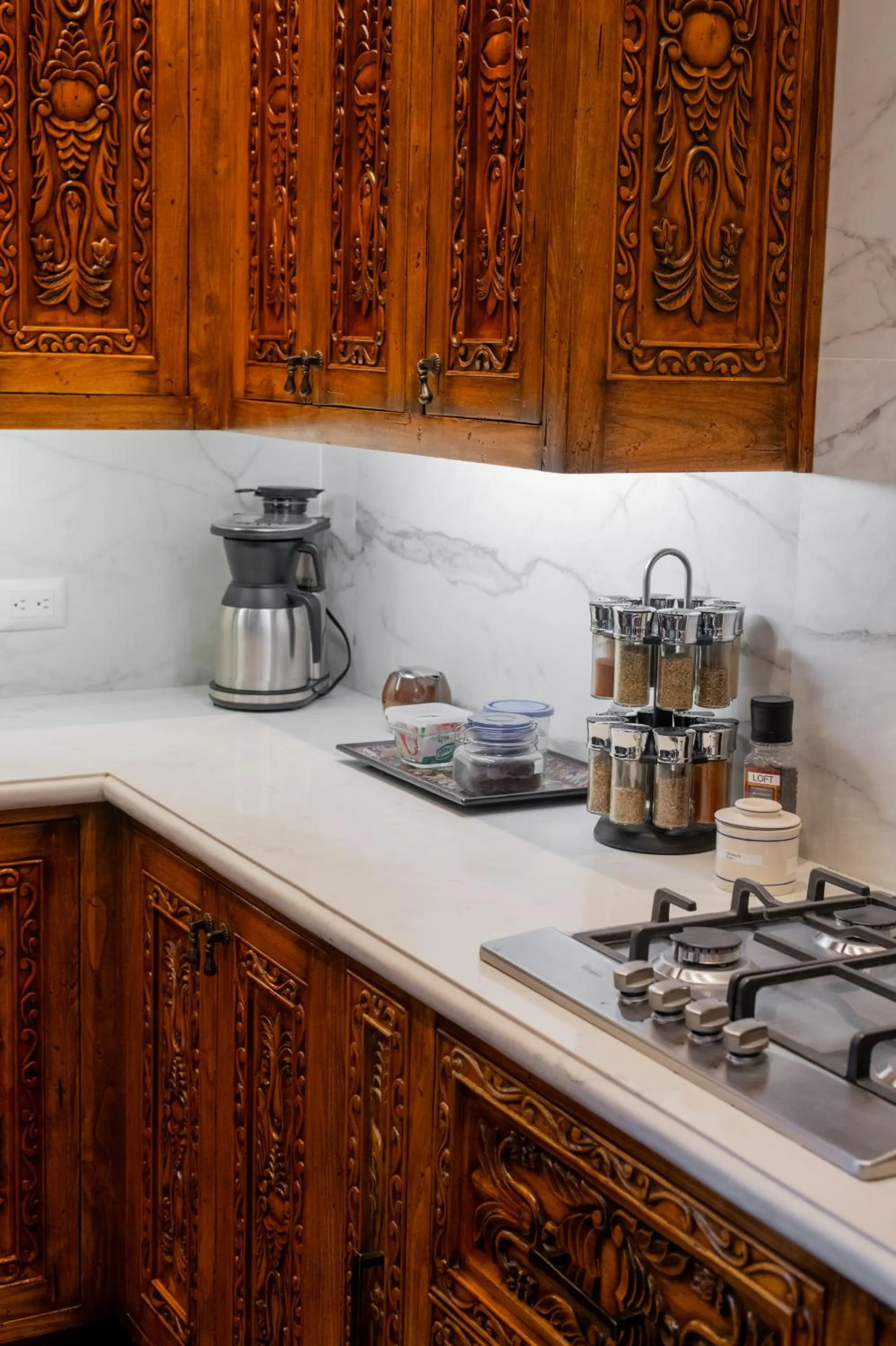 Kitchen or kitchenette in Casa Sollano 34