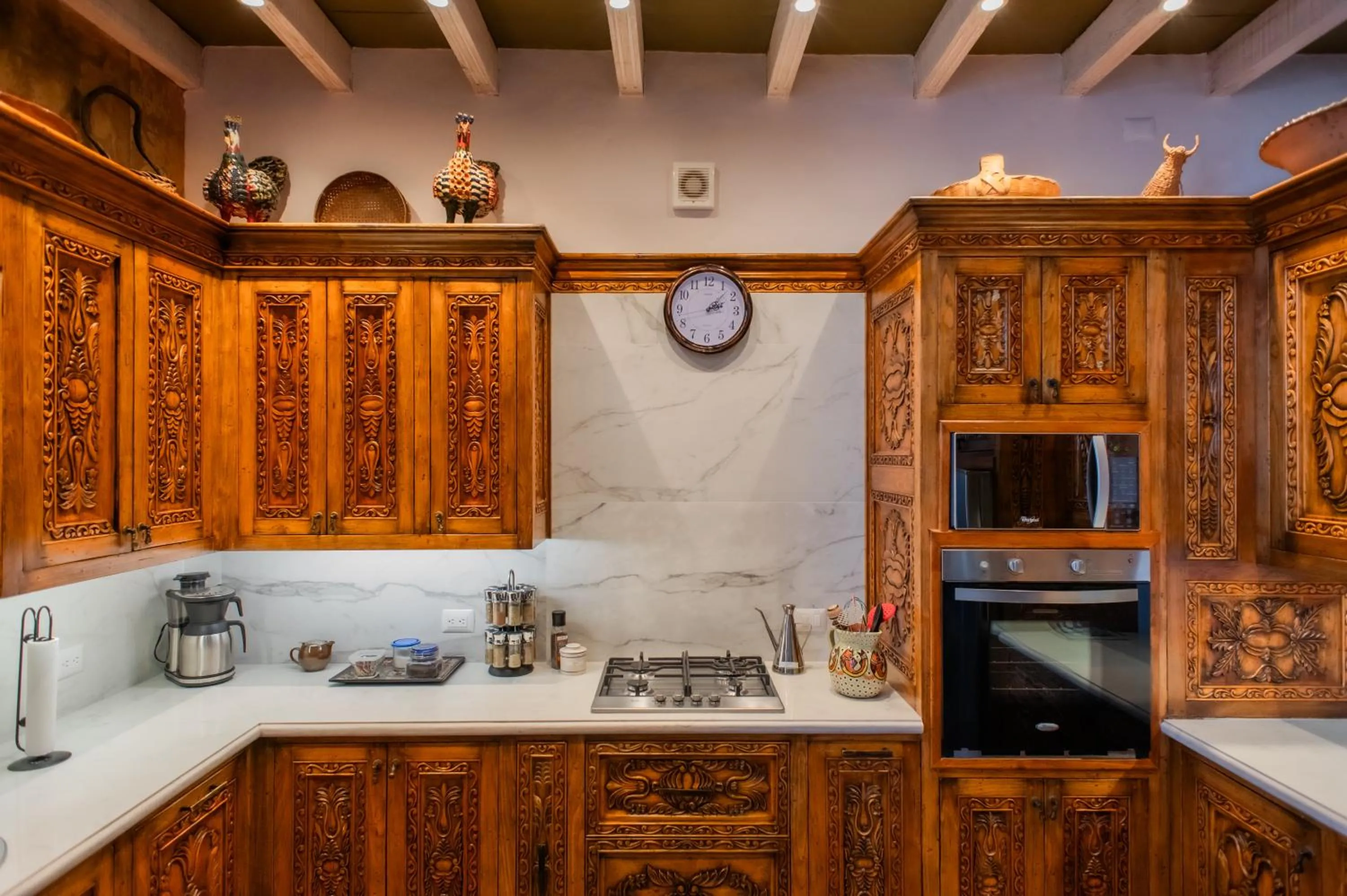 Kitchen or kitchenette in Casa Sollano 34
