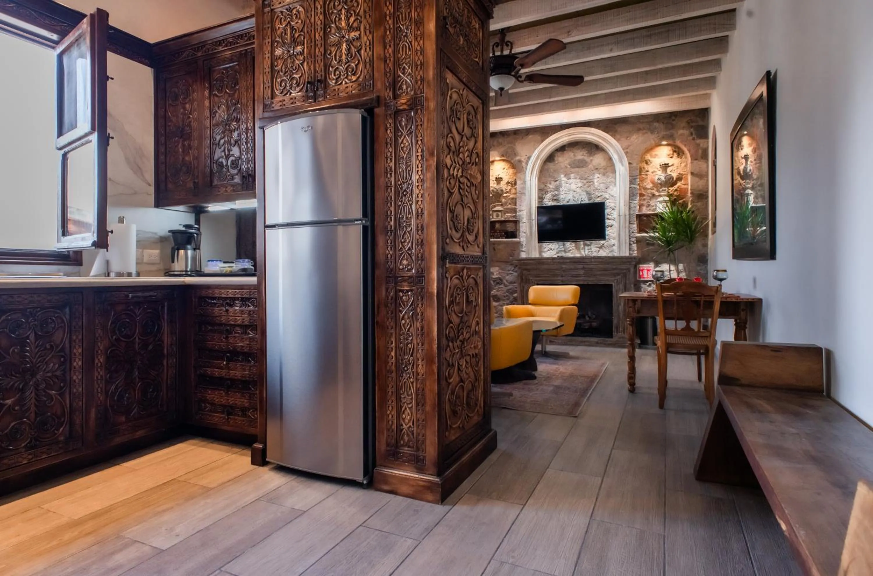 Kitchen or kitchenette in Casa Sollano 34