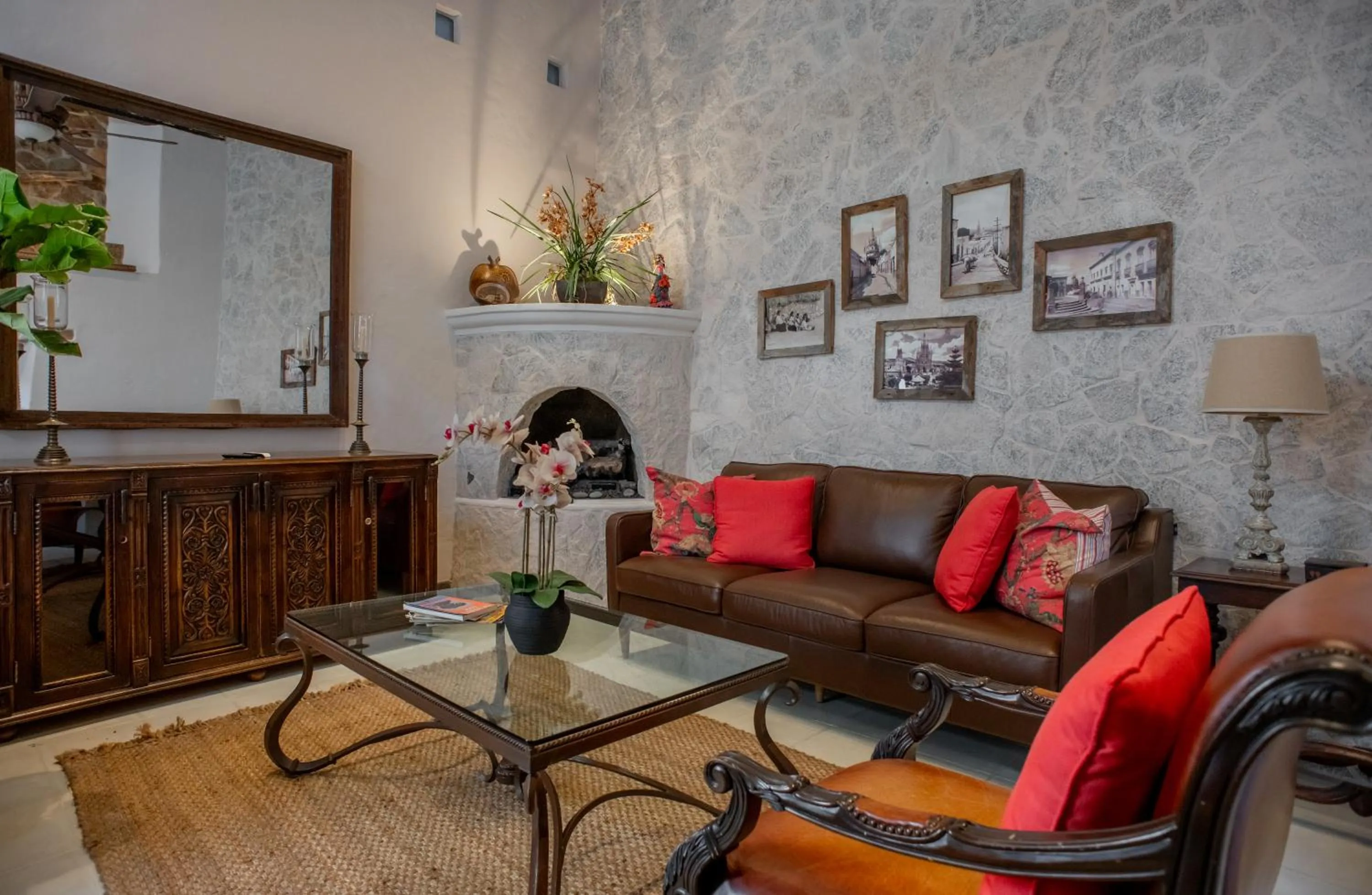 Living room in Casa Sollano 34