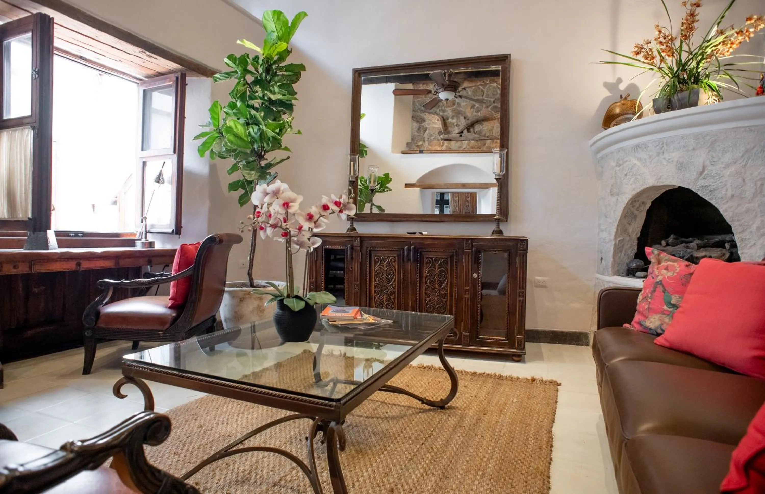 Living room in Casa Sollano 34