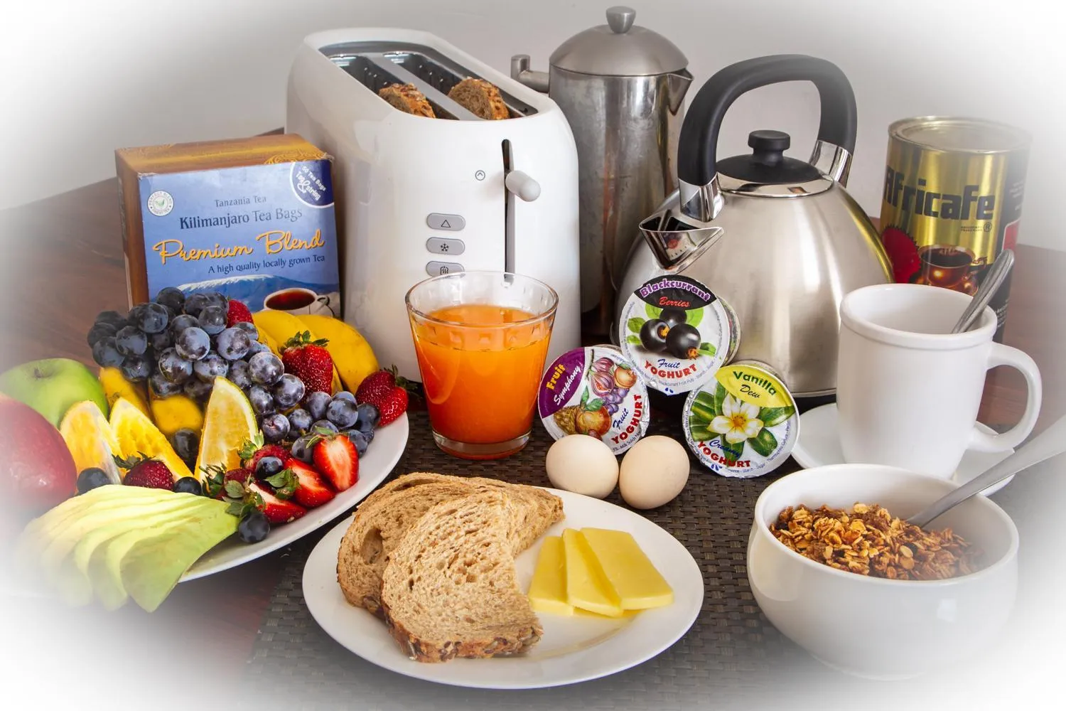 Food close-up in Mama Wilsen House