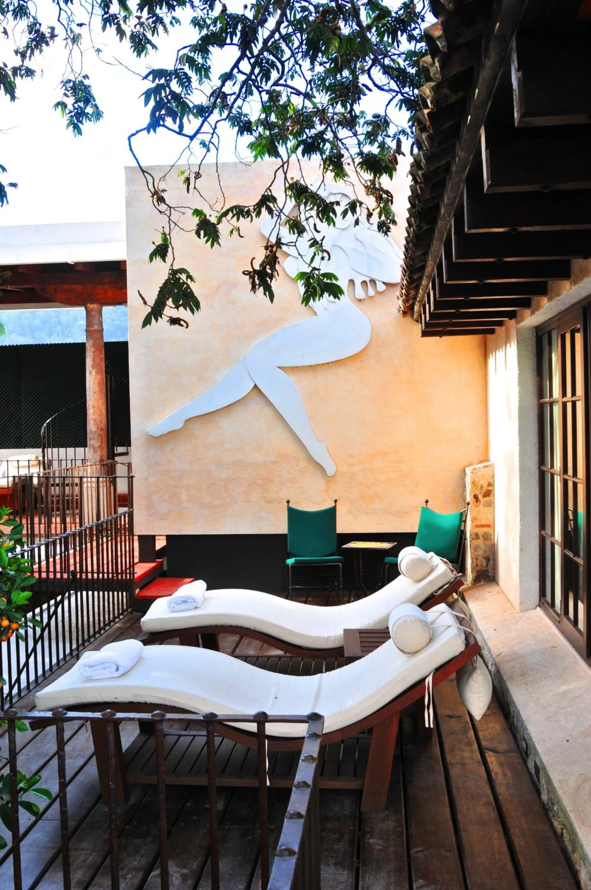 Balcony/Terrace in Hotel Museo Spa Casa Santo Domingo