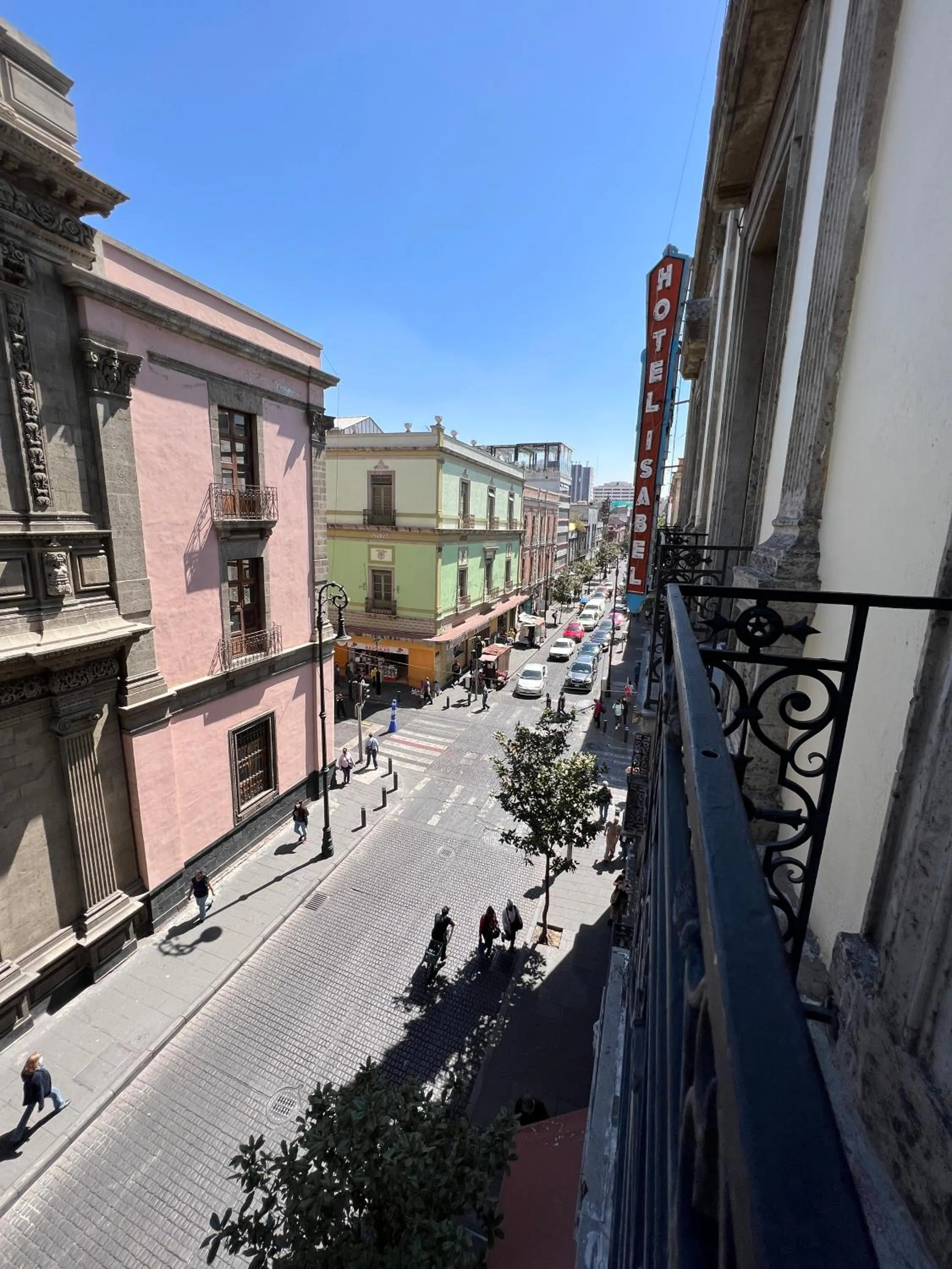 City view in Hotel Isabel