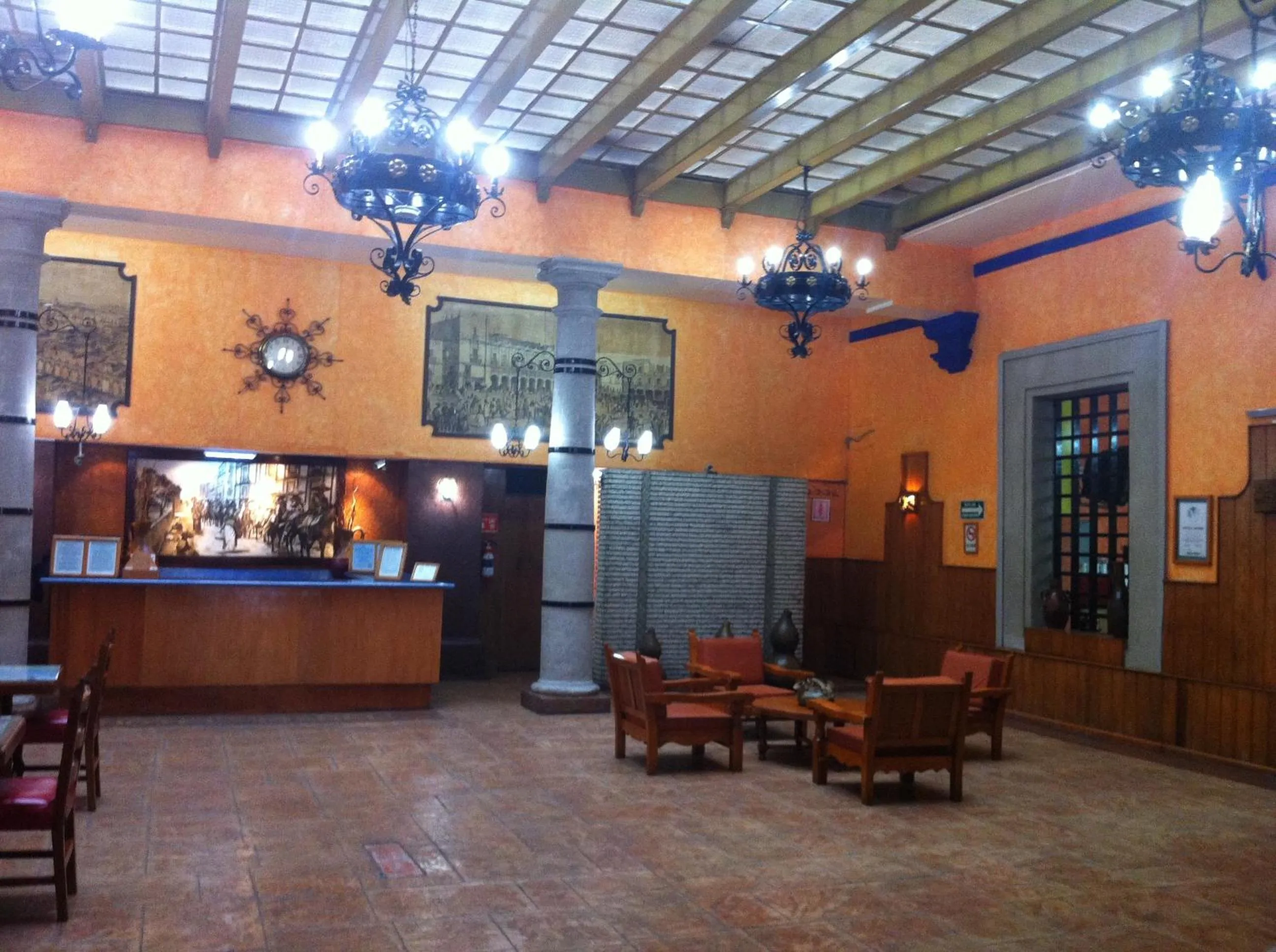 Lobby or reception in Hotel Isabel