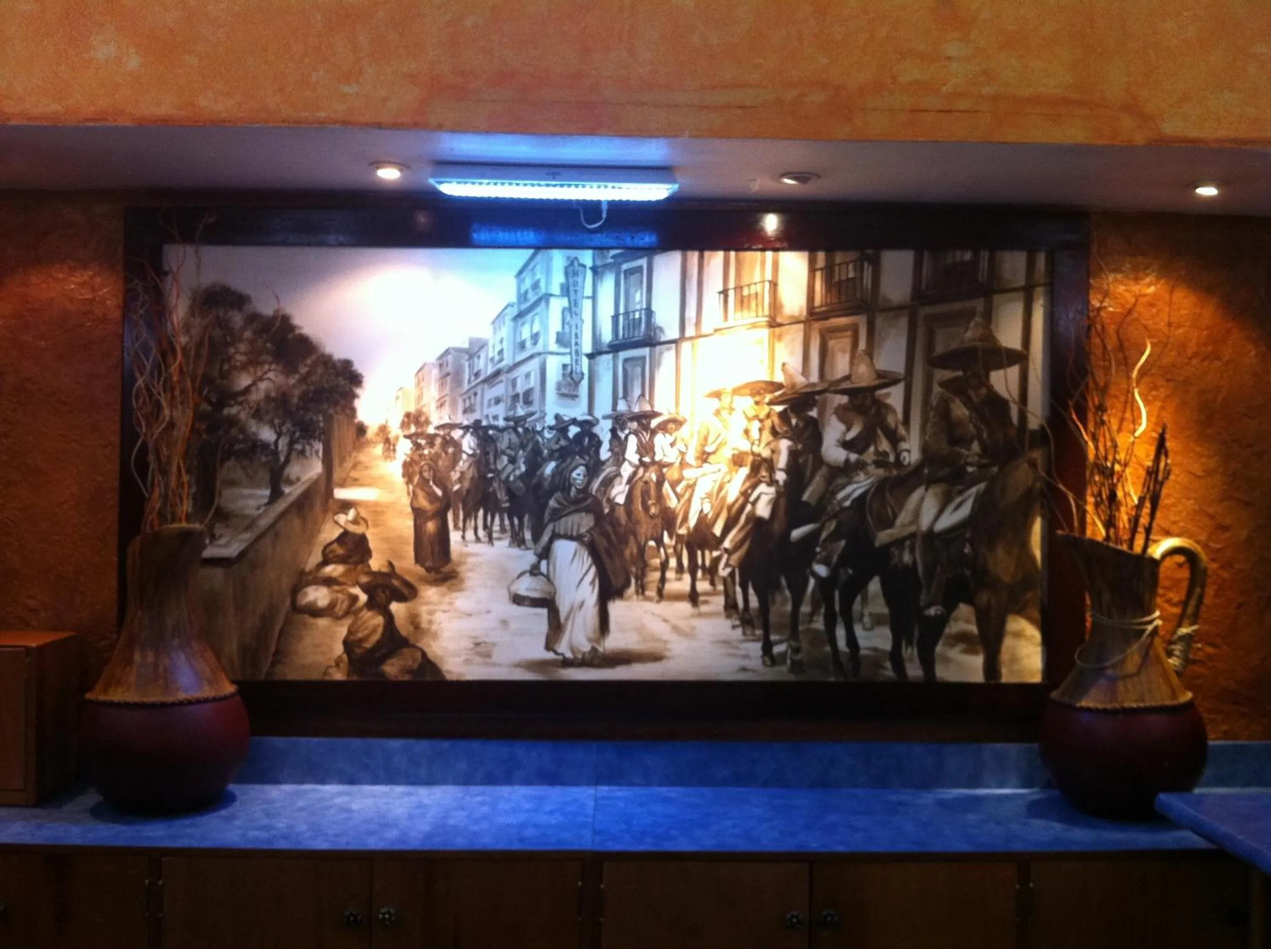 Decorative detail in Hotel Isabel