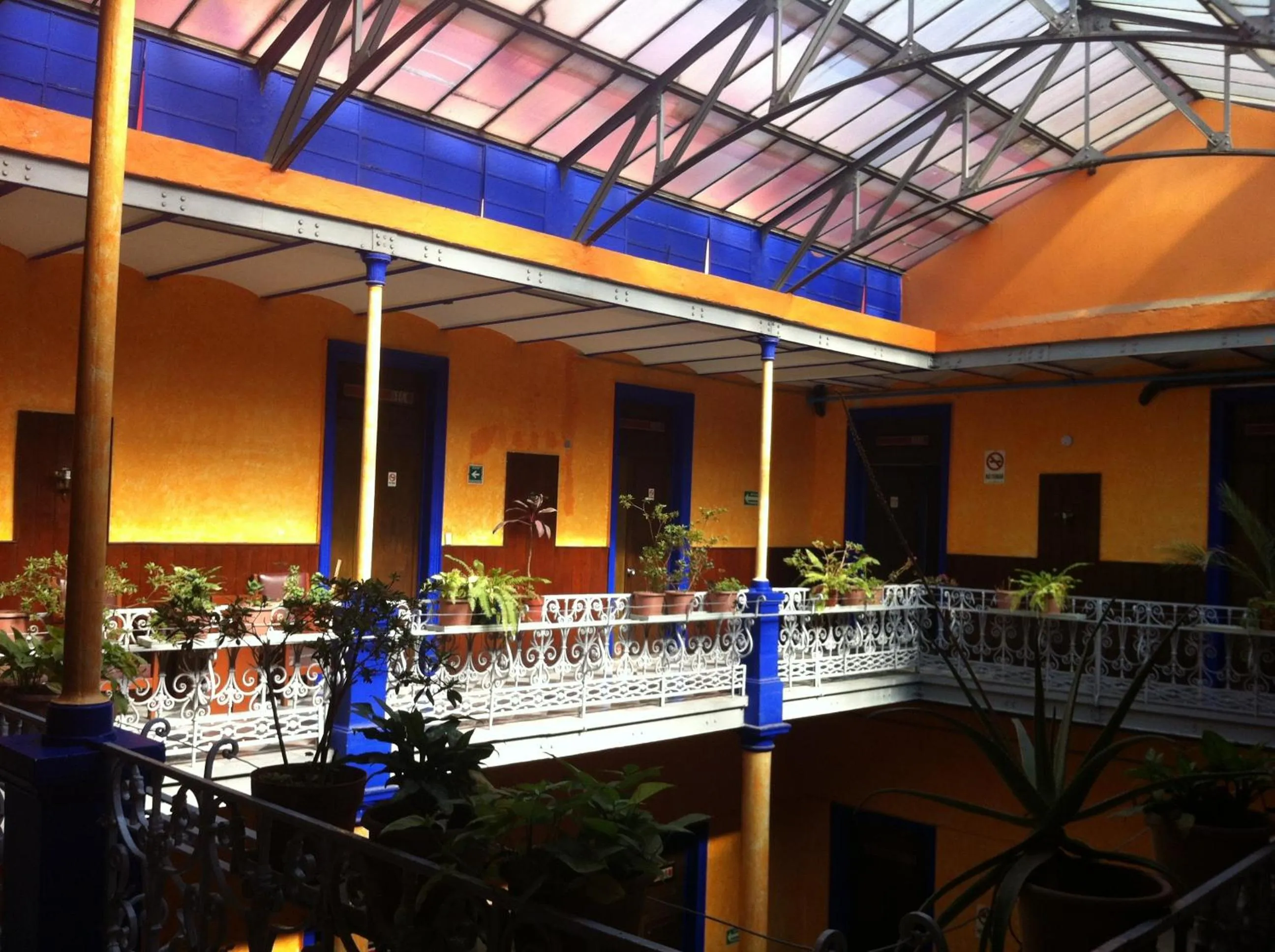 Decorative detail in Hotel Isabel