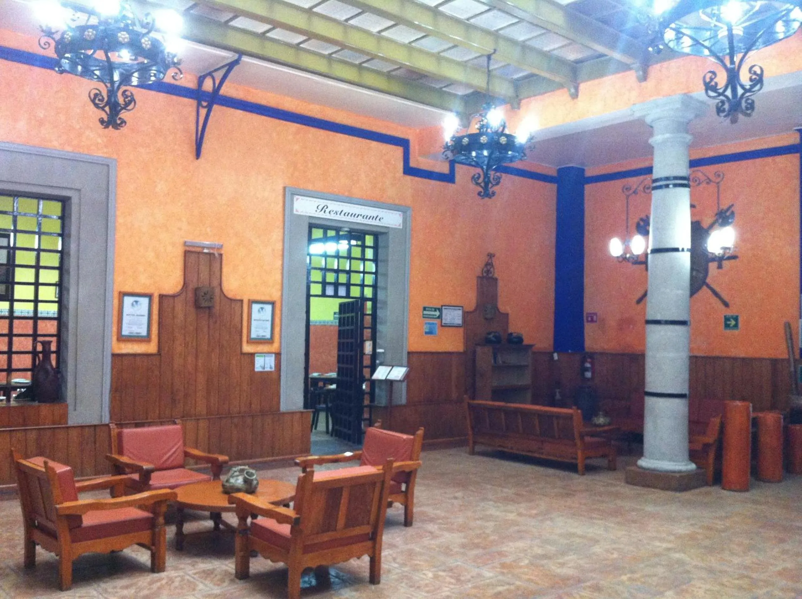 Lobby or reception in Hotel Isabel