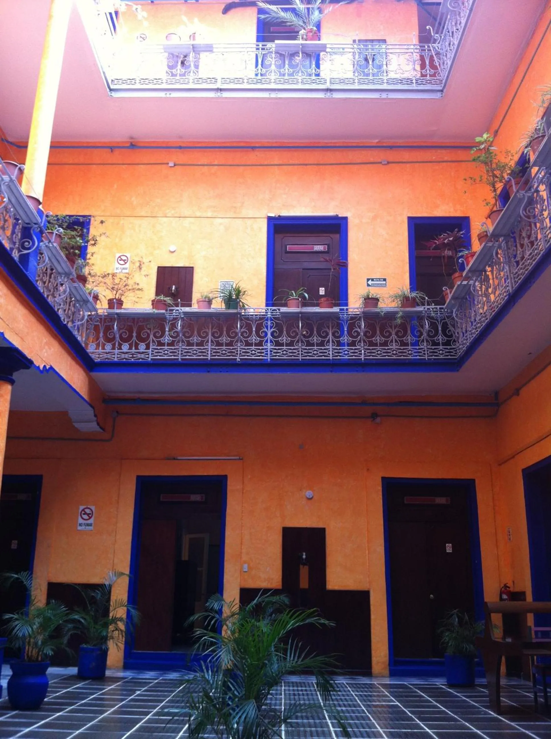 Decorative detail in Hotel Isabel