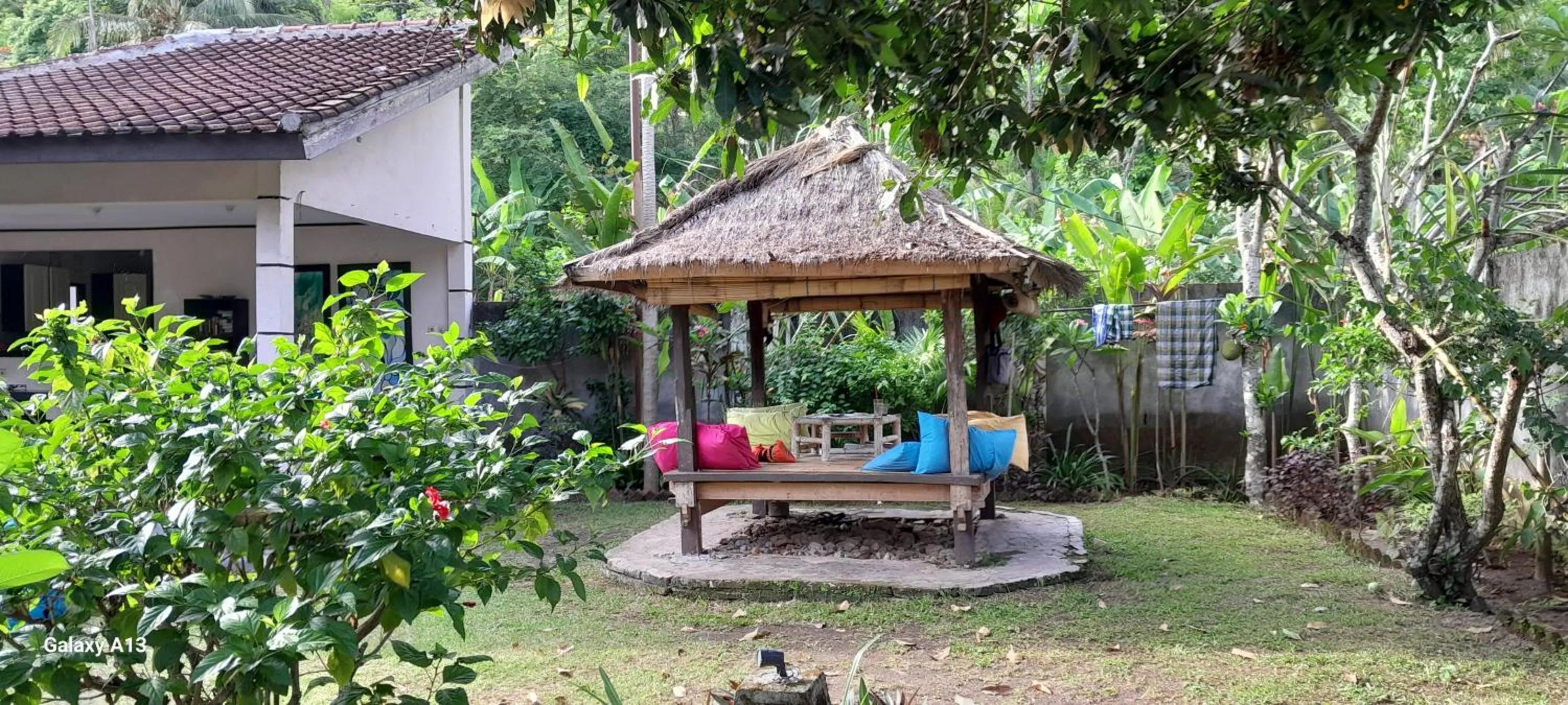 Garden in Indah Homestay and Cooking classes