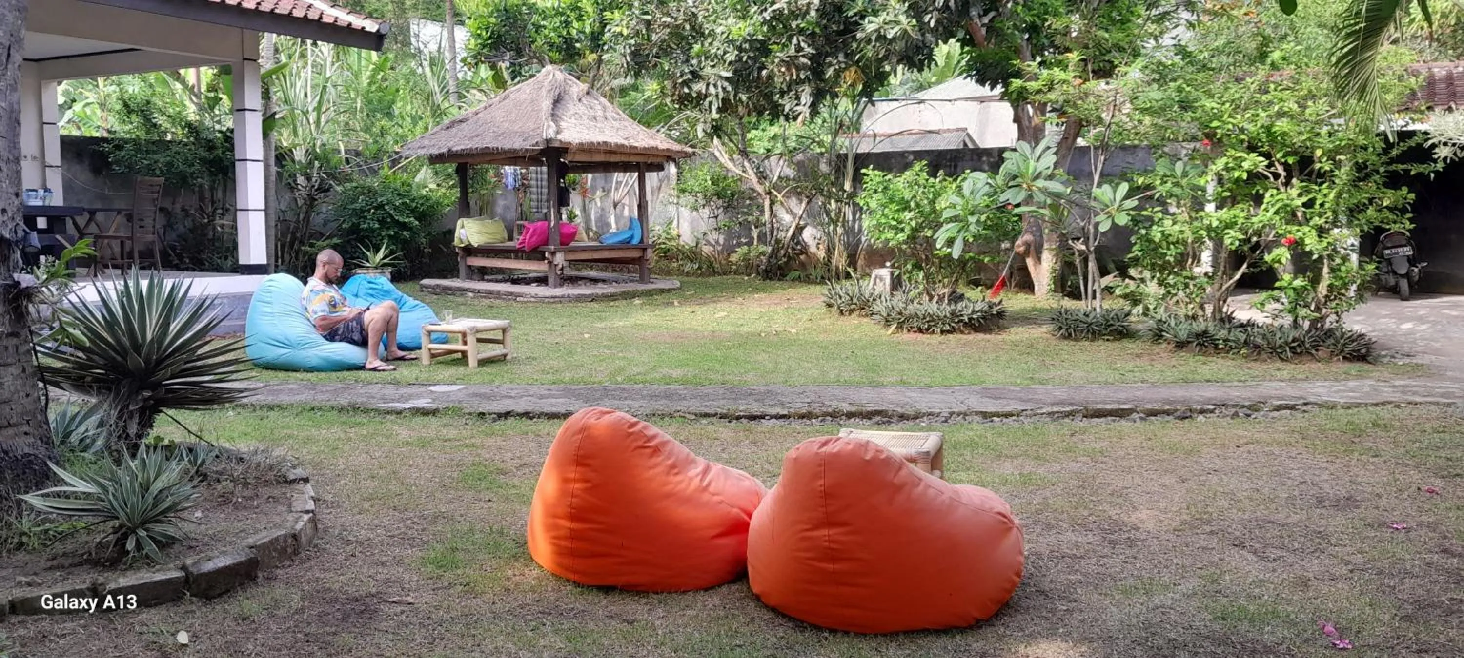 Garden in Indah Homestay and Cooking classes