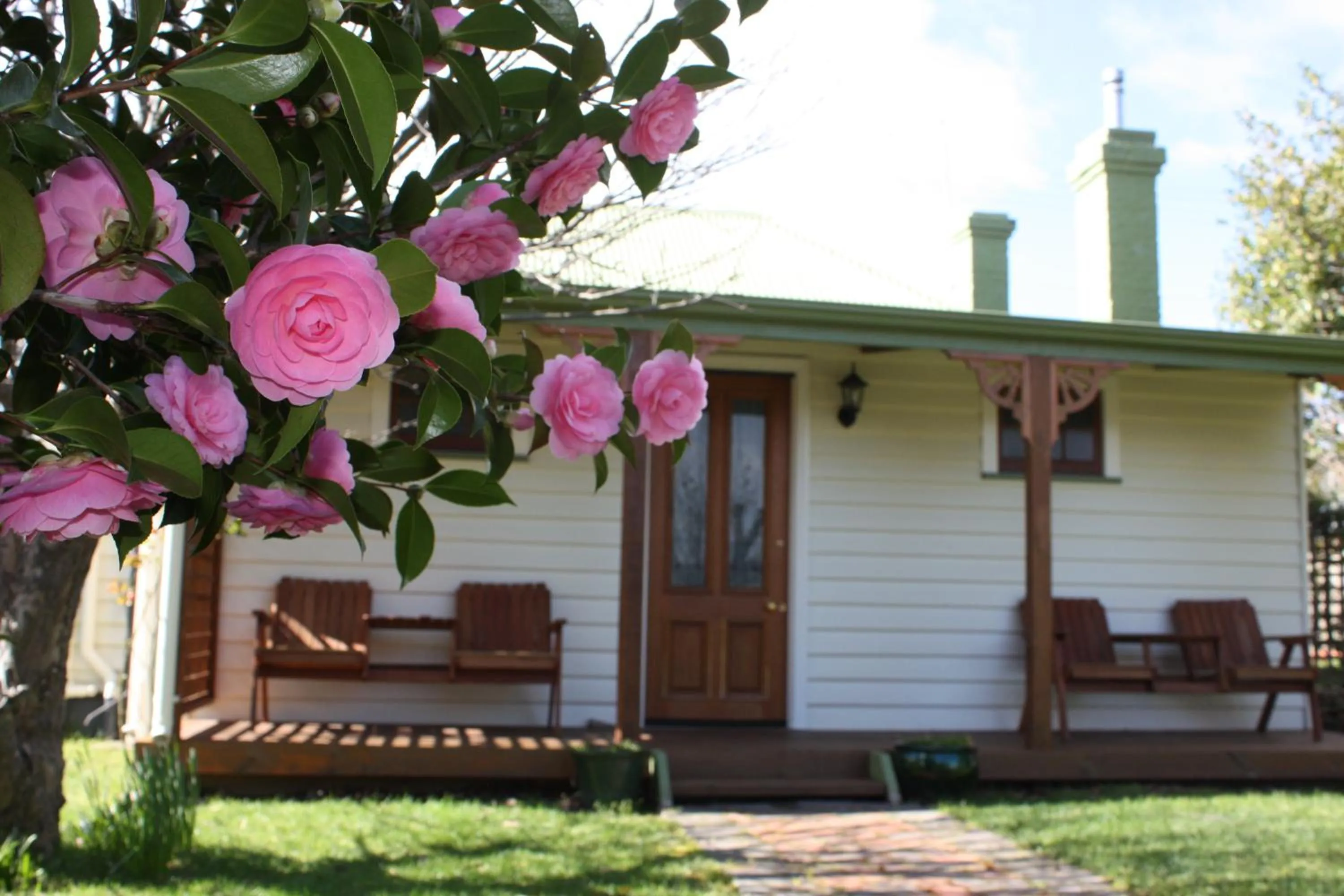 Property building in Westbury Gingerbread Cottages