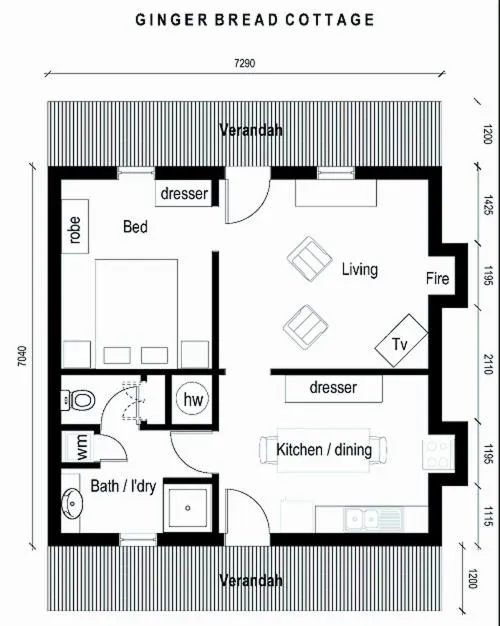 Westbury Gingerbread Cottages