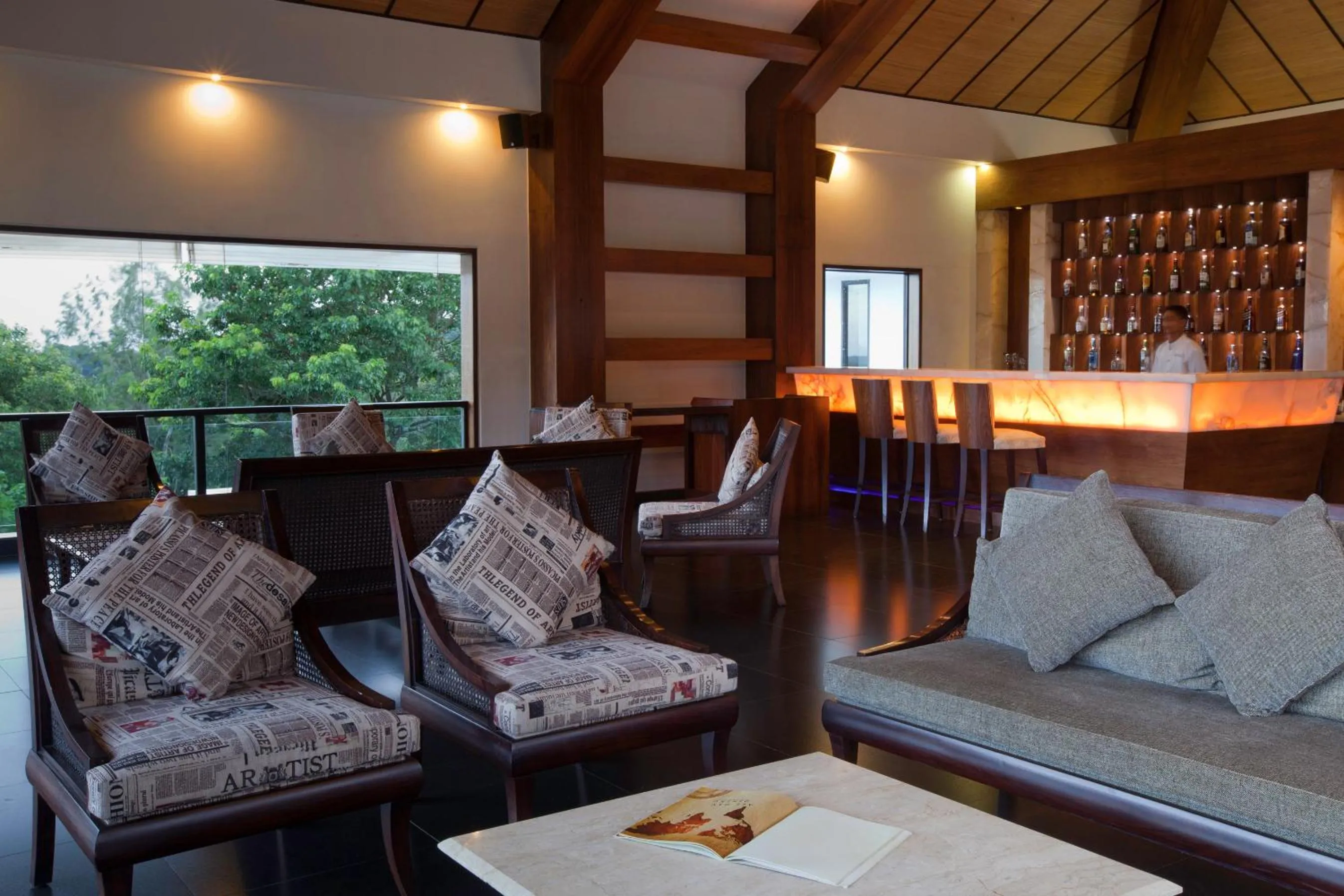Lounge or bar in The Serai Chickmagalur