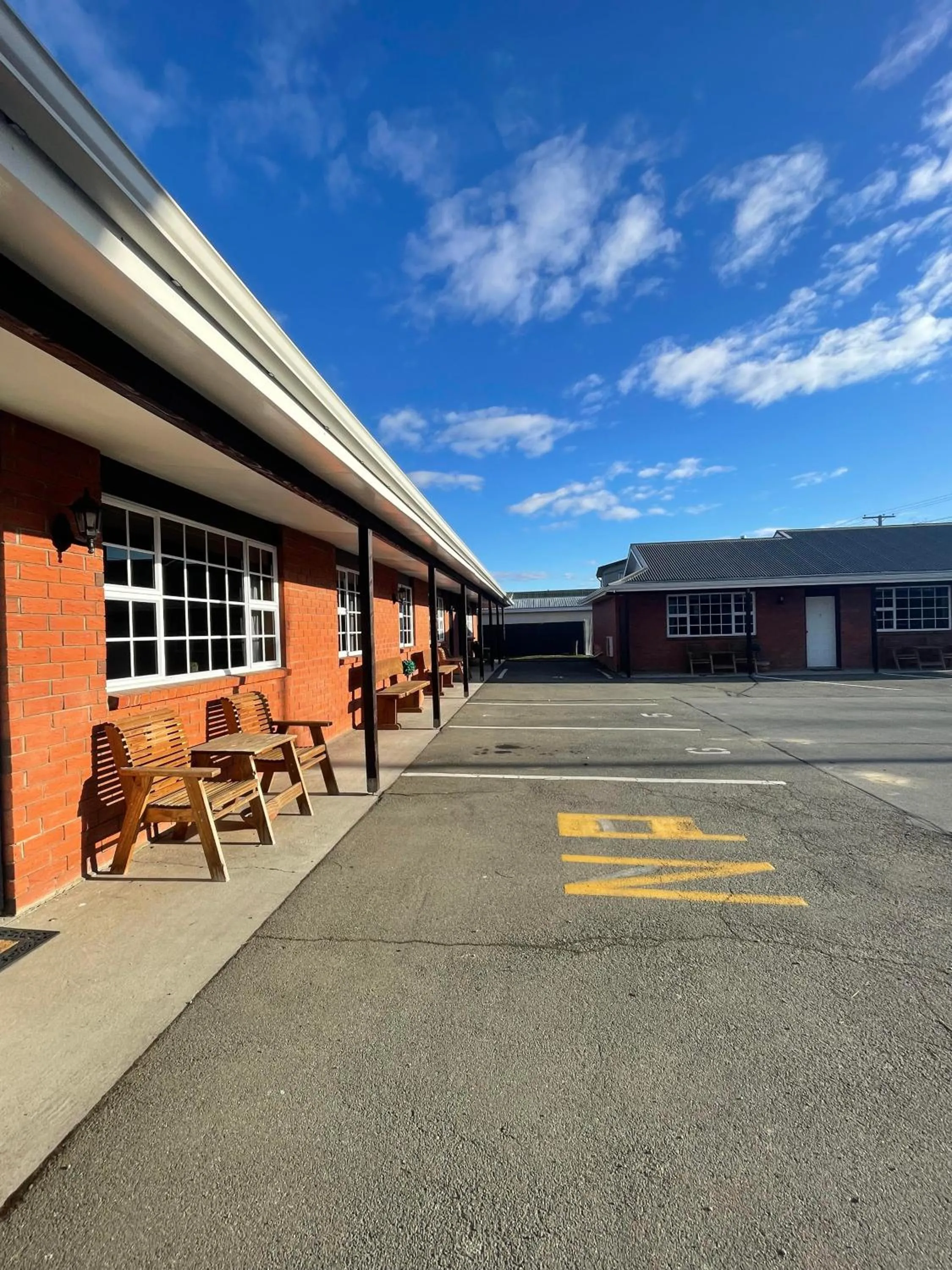 Property building in Colonial Motel
