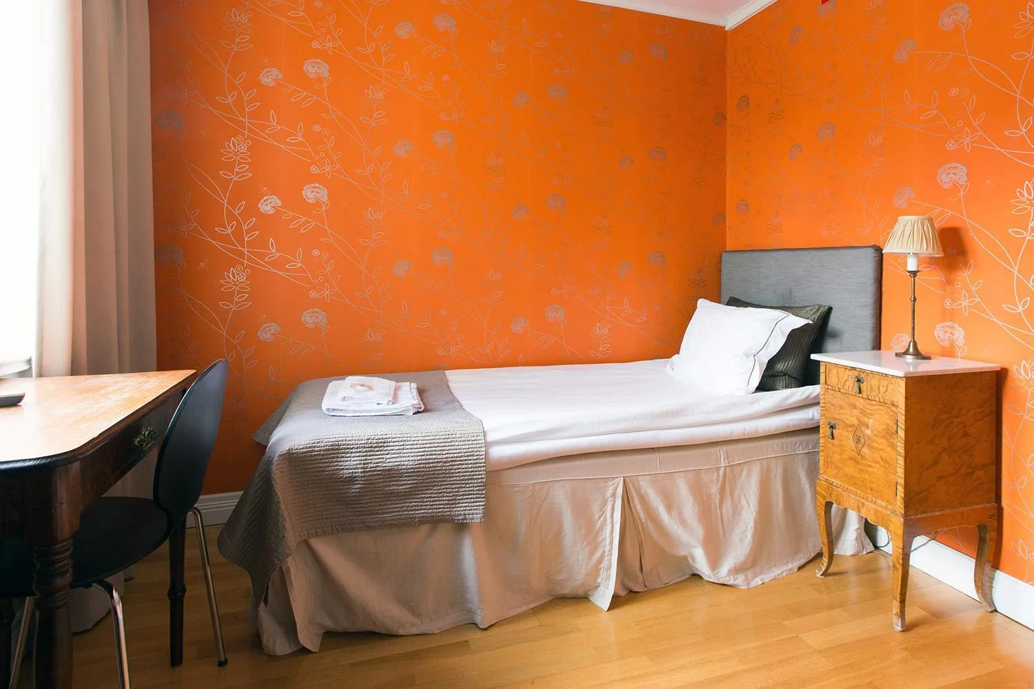 Bed in Hotell Villa Vesta