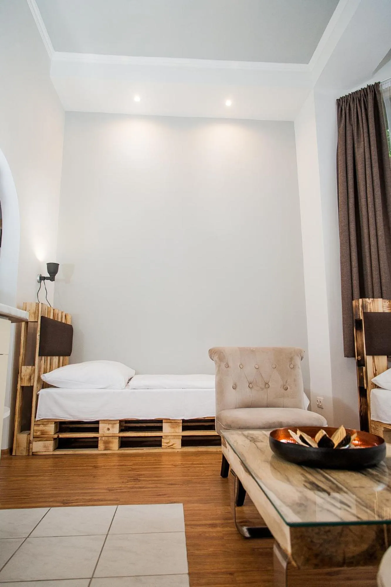 Living room, Bed in Hotel Carpe Diem