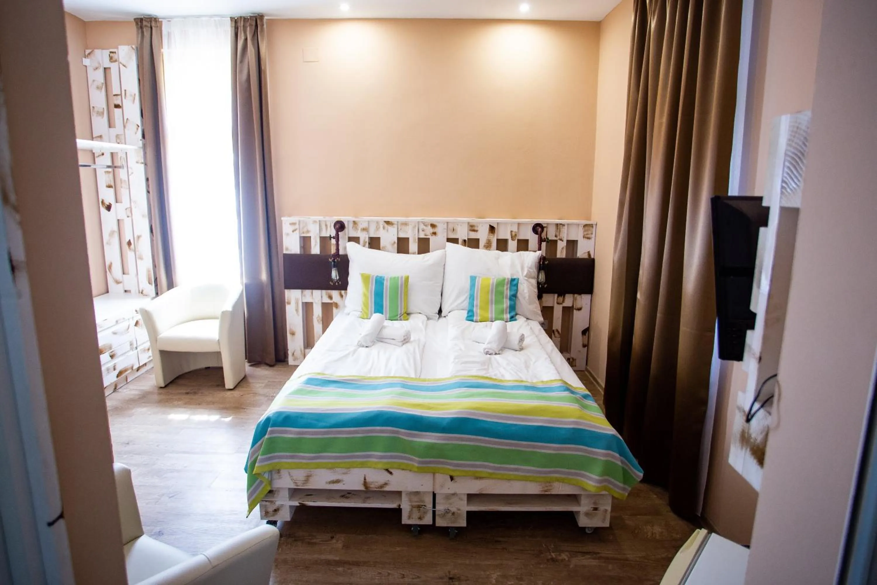 Bedroom, Bed in Hotel Carpe Diem