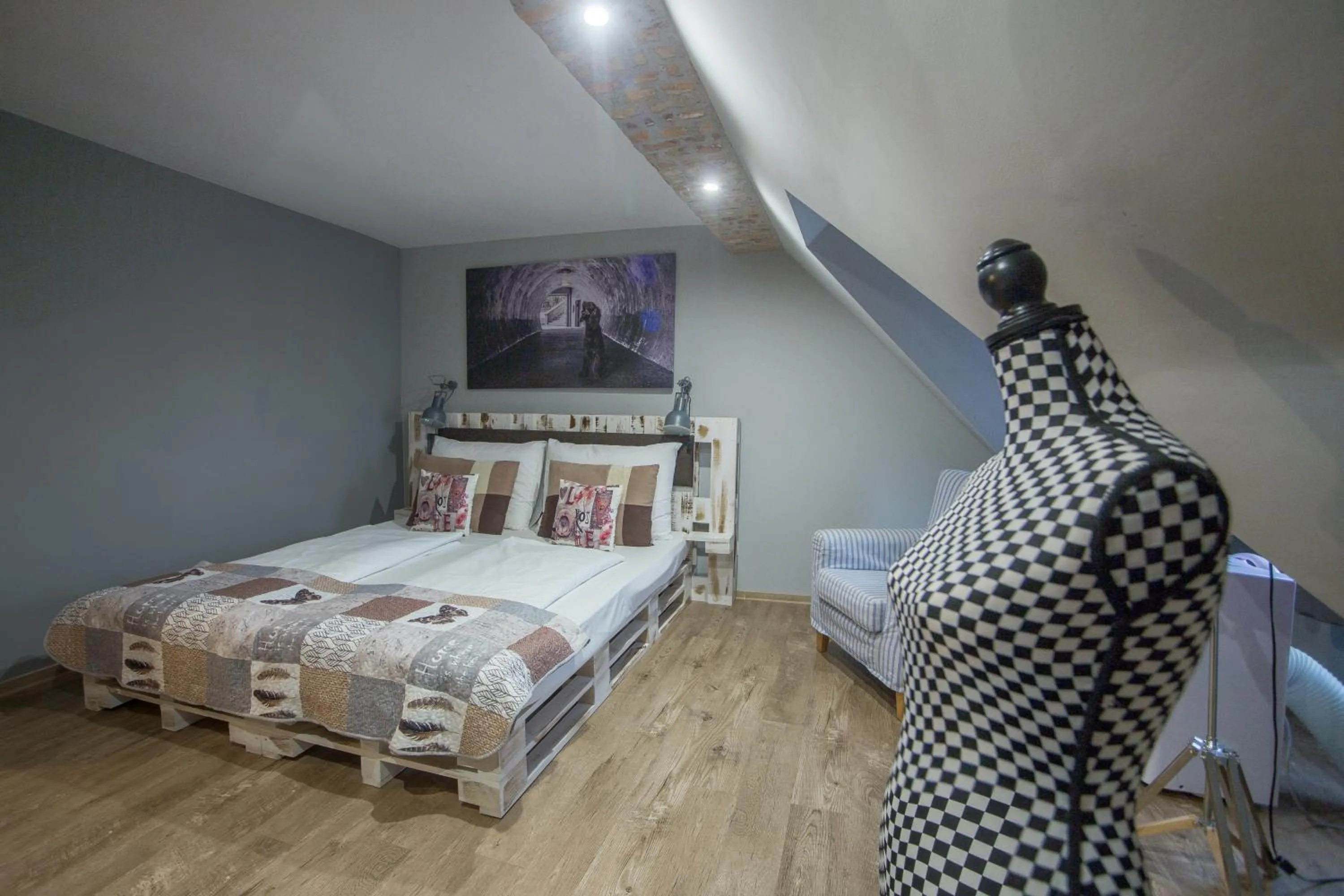 Bedroom, Bed in Hotel Carpe Diem