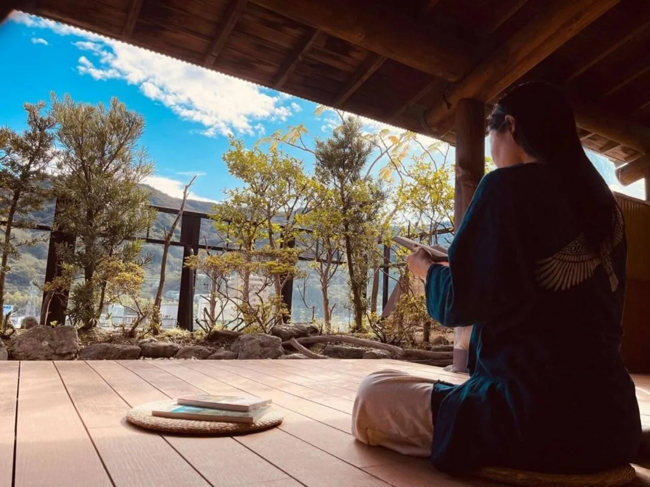 Balcony/Terrace in Yugawara Retreat Goen no Mori