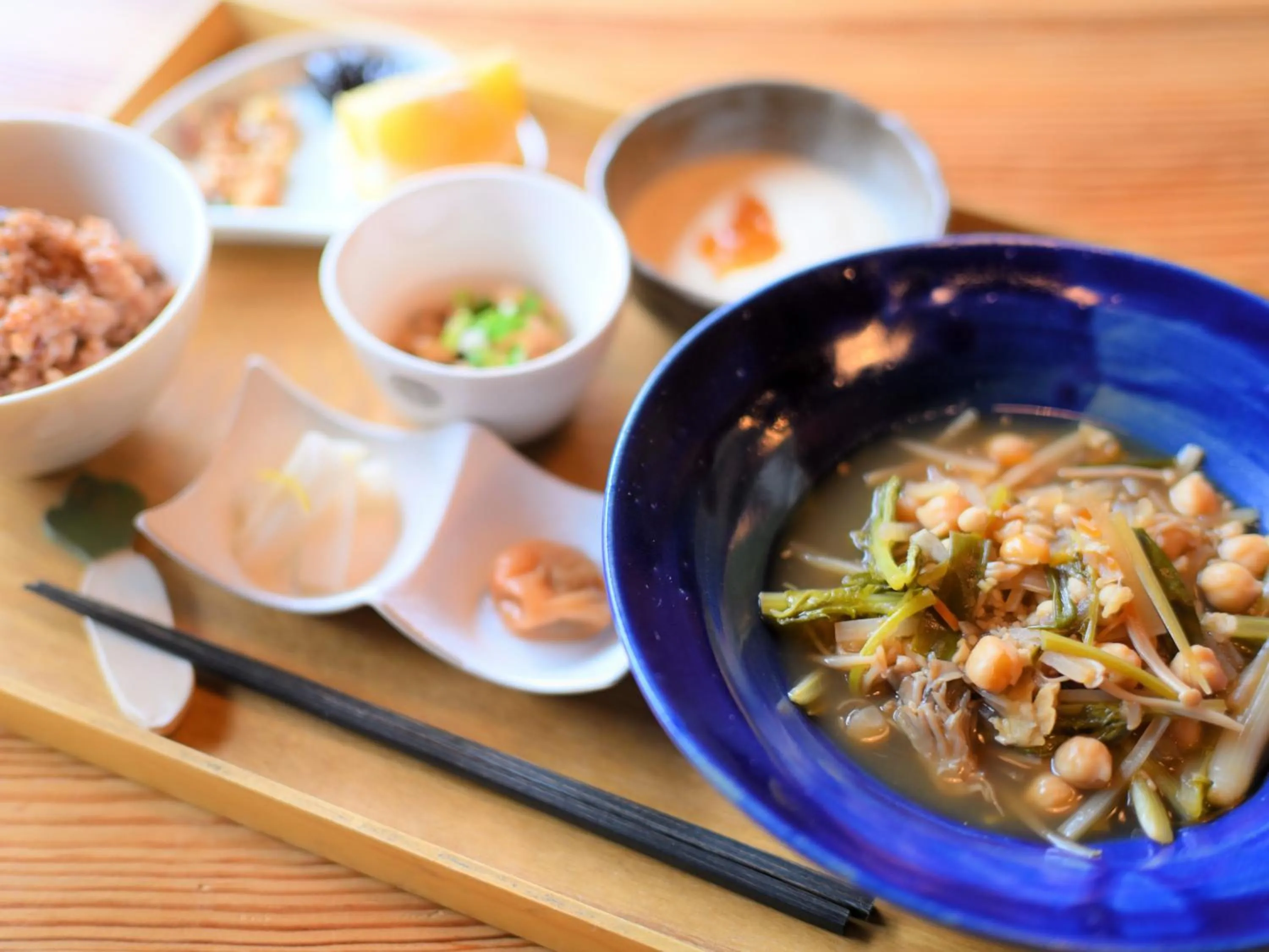 Food in Yugawara Retreat Goen no Mori