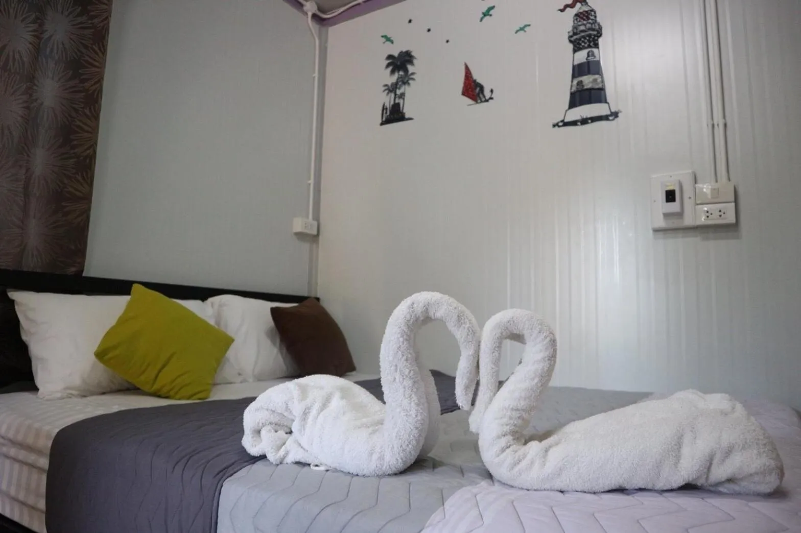 Bed in Baan Suchanuch