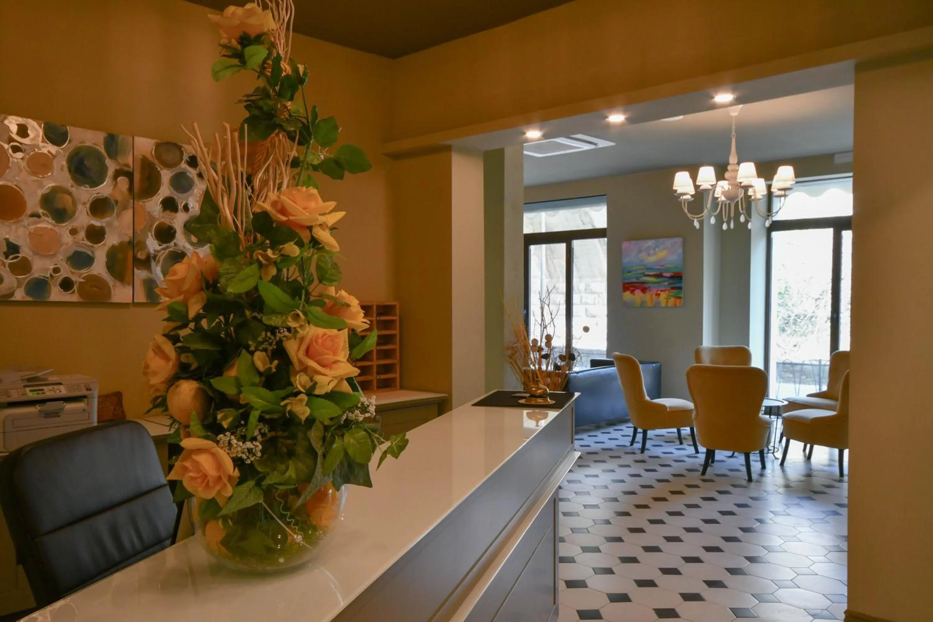 Lobby or reception in Hotel Residence Paradiso