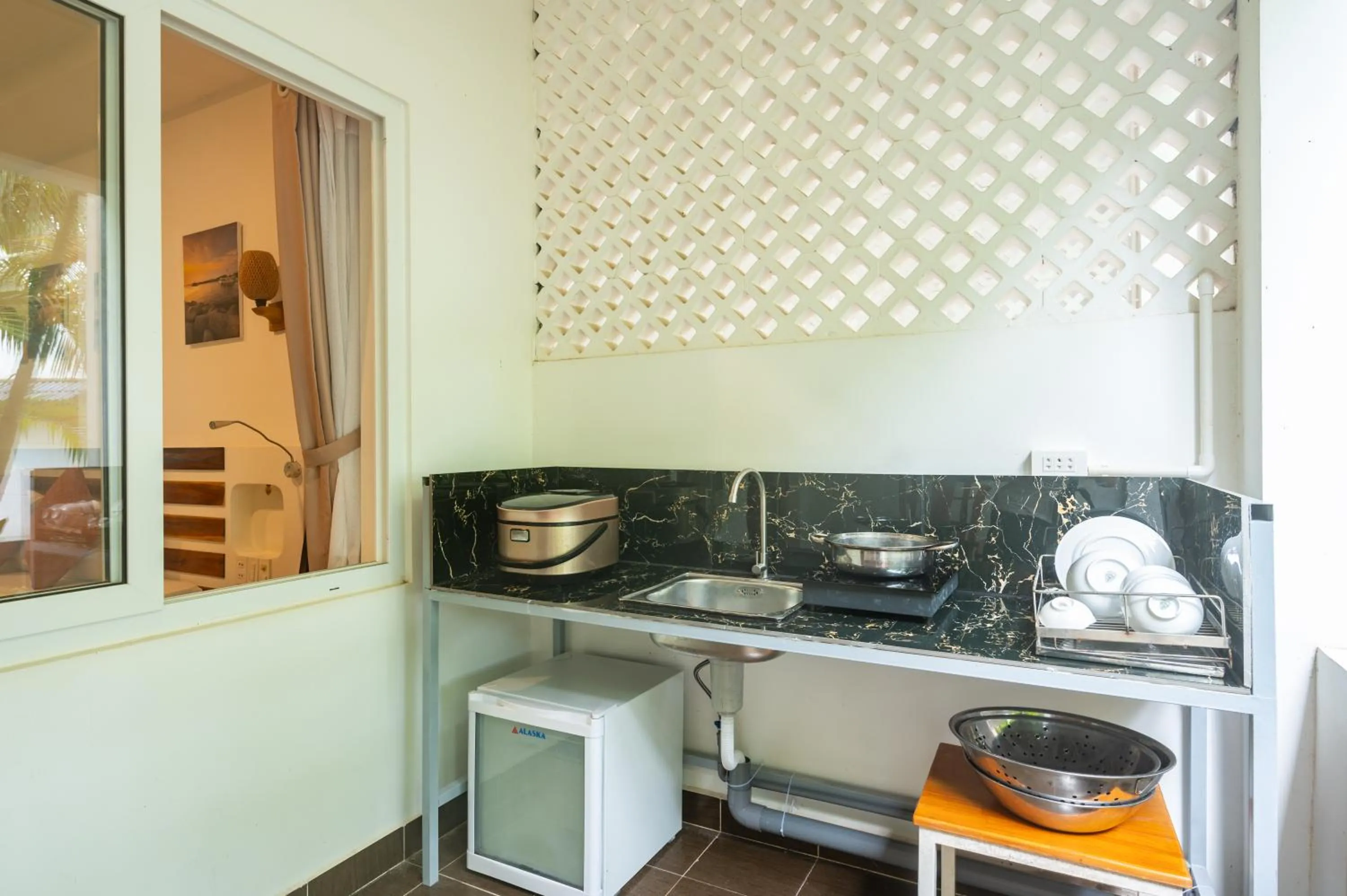 Kitchen or kitchenette in Palma Resort