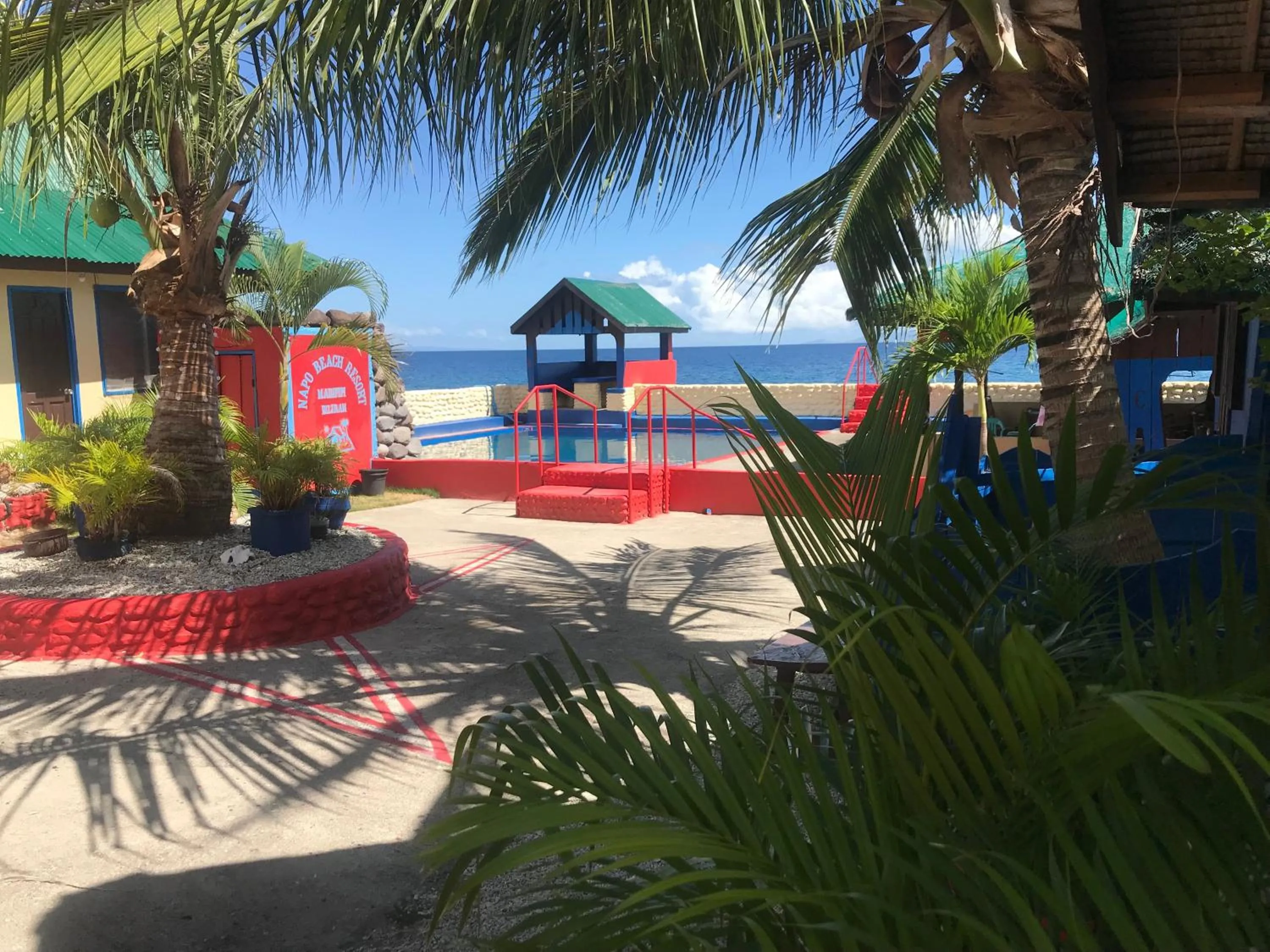 Garden view in Napo Beach Resort