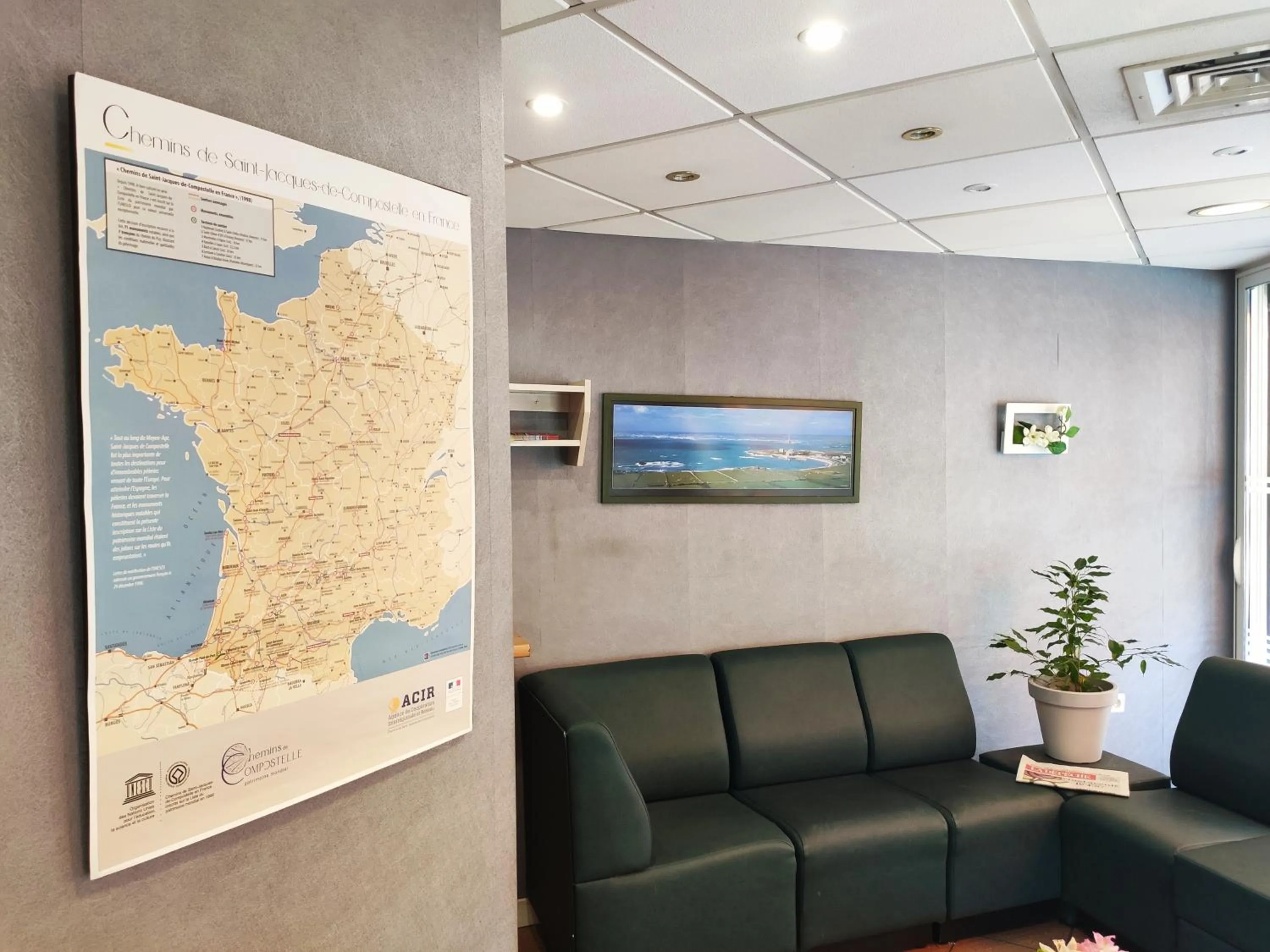 Living room in Hôtel Compostelle