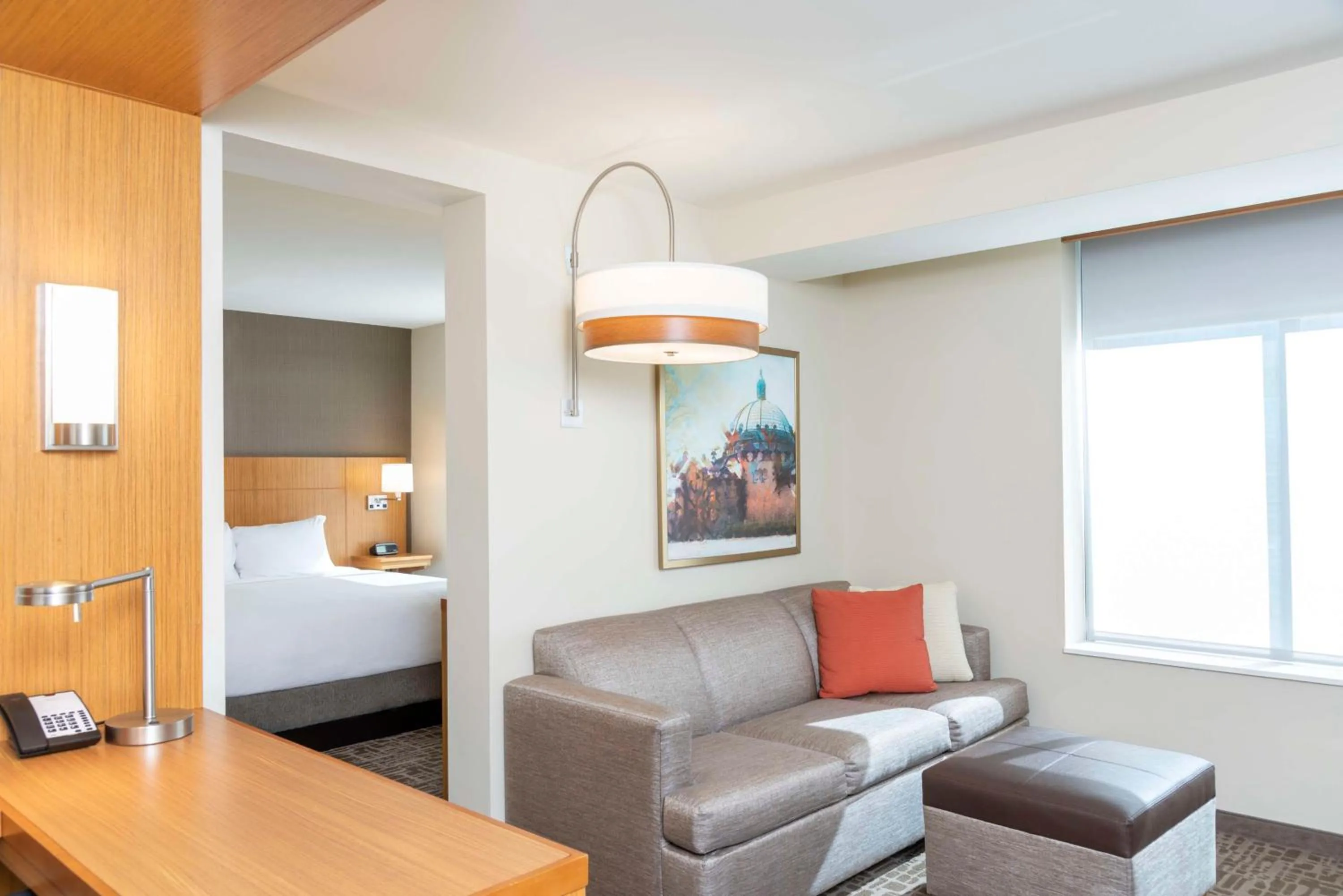 Bedroom, Bed in Hyatt Place Detroit/Royal Oak