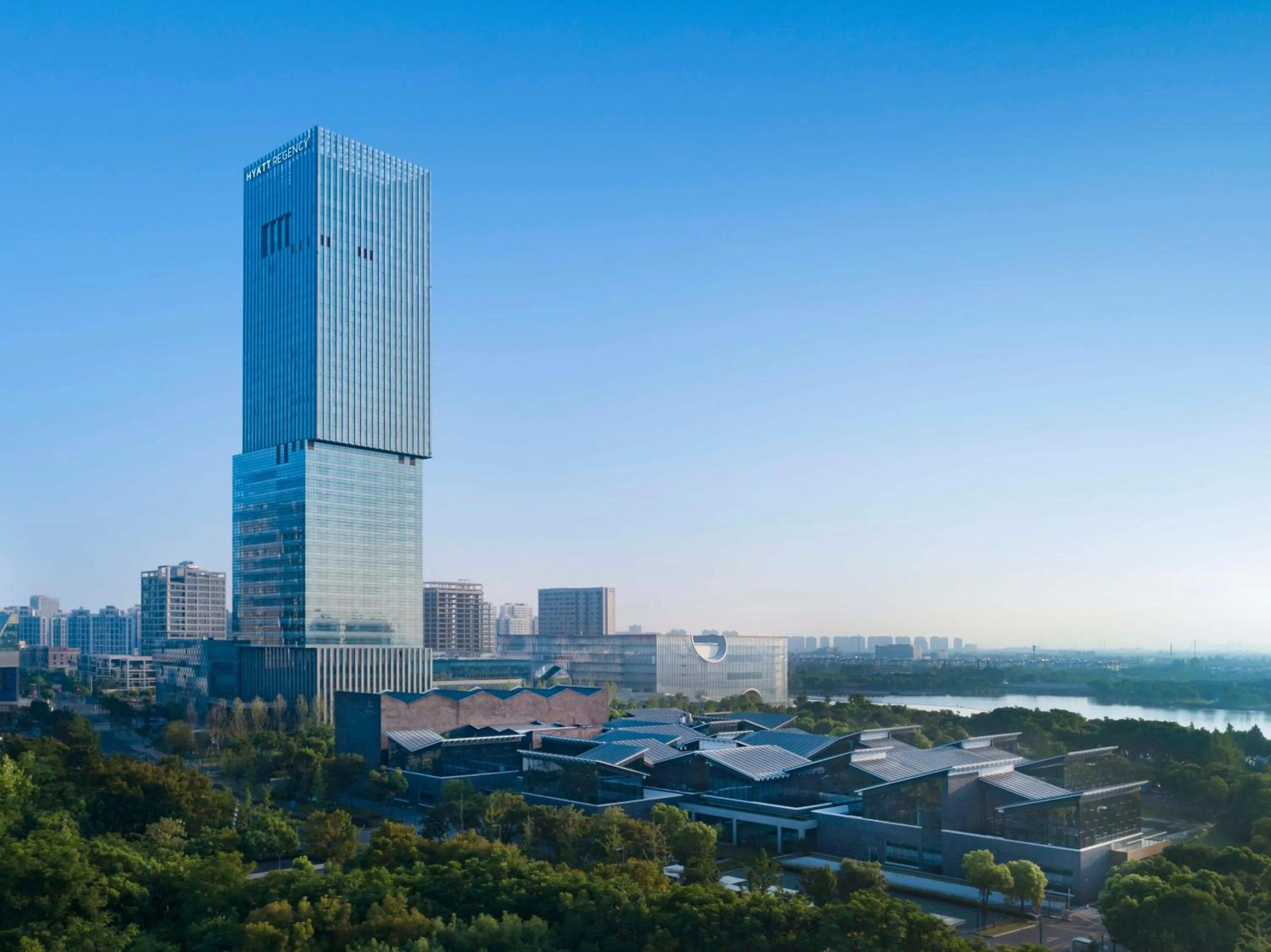 Facade/entrance in Hyatt Regency Shanghai Jiading