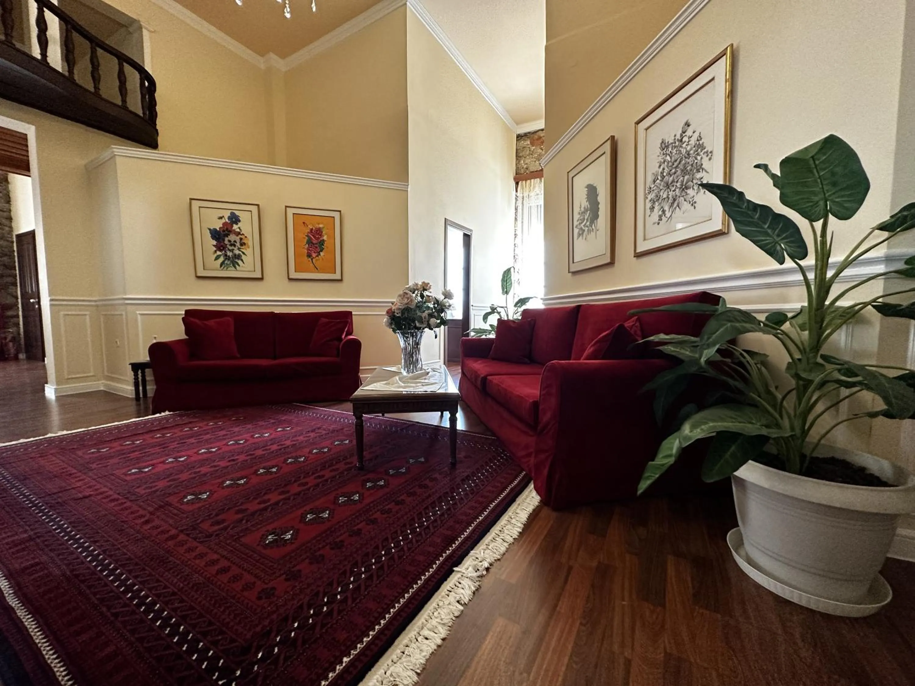 Living room in Hotel Aktaion Syros