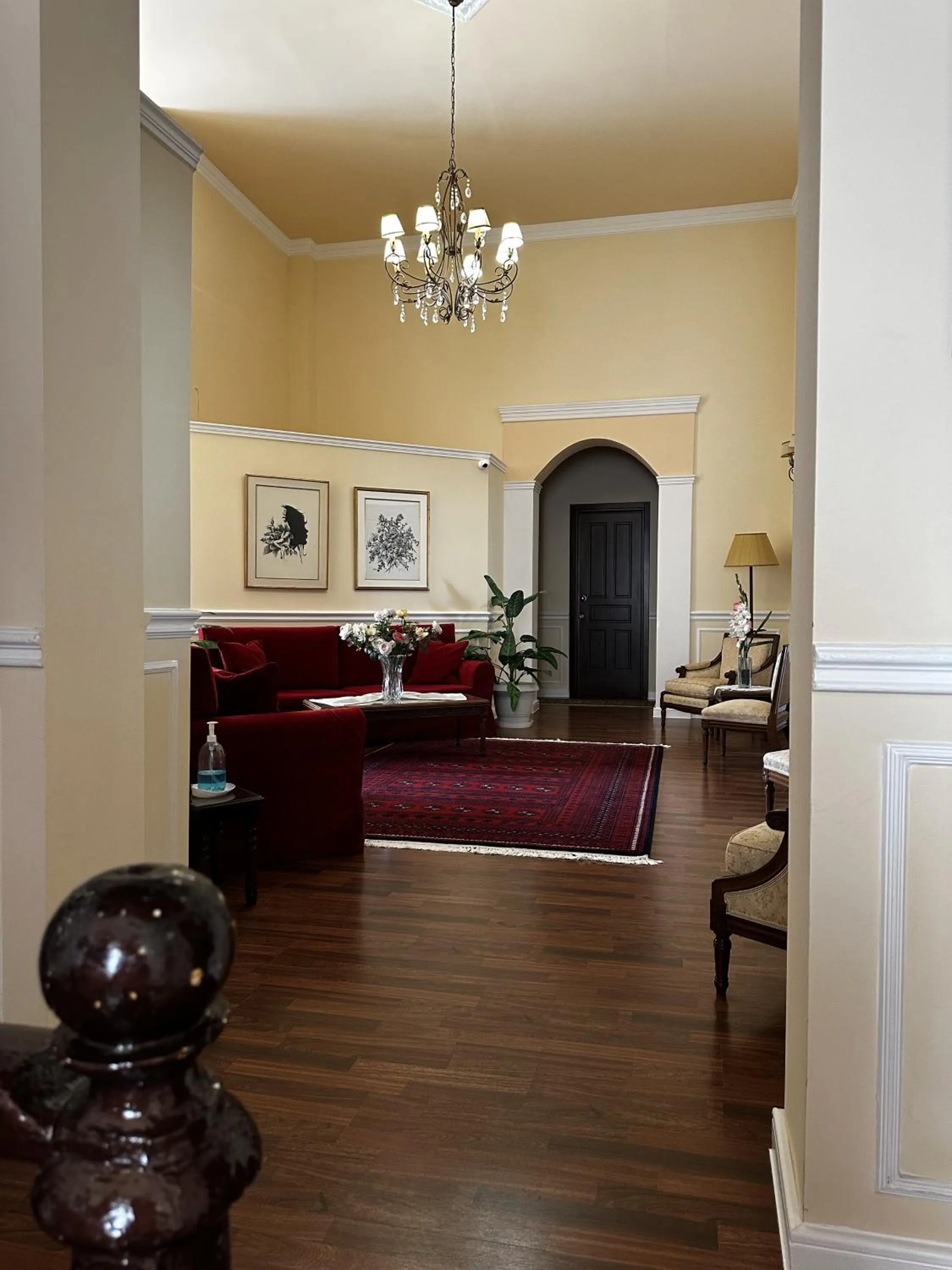 Living room in Hotel Aktaion Syros