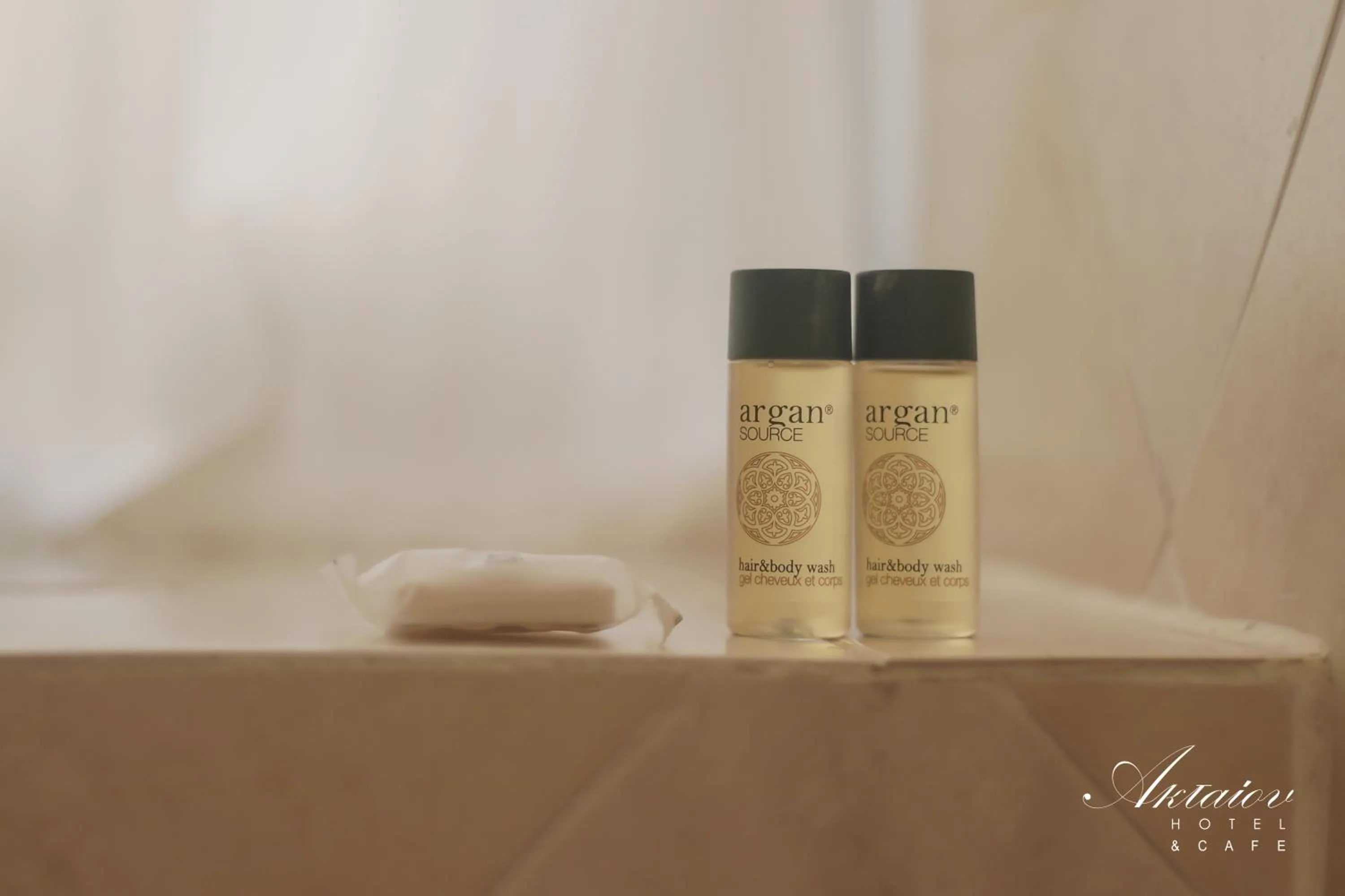 Bathroom in Hotel Aktaion Syros