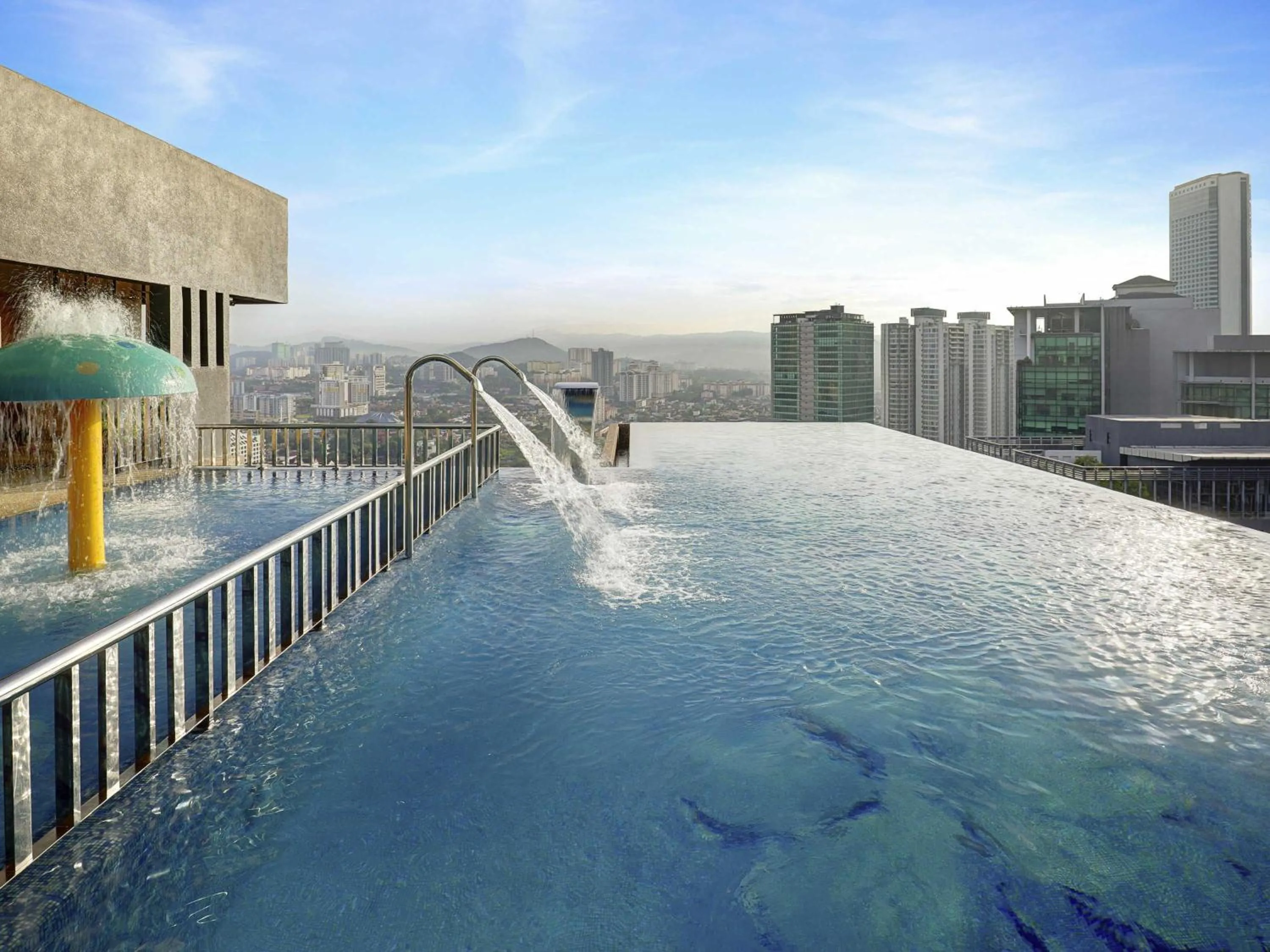 Pool view in ibis Kuala Lumpur City Centre