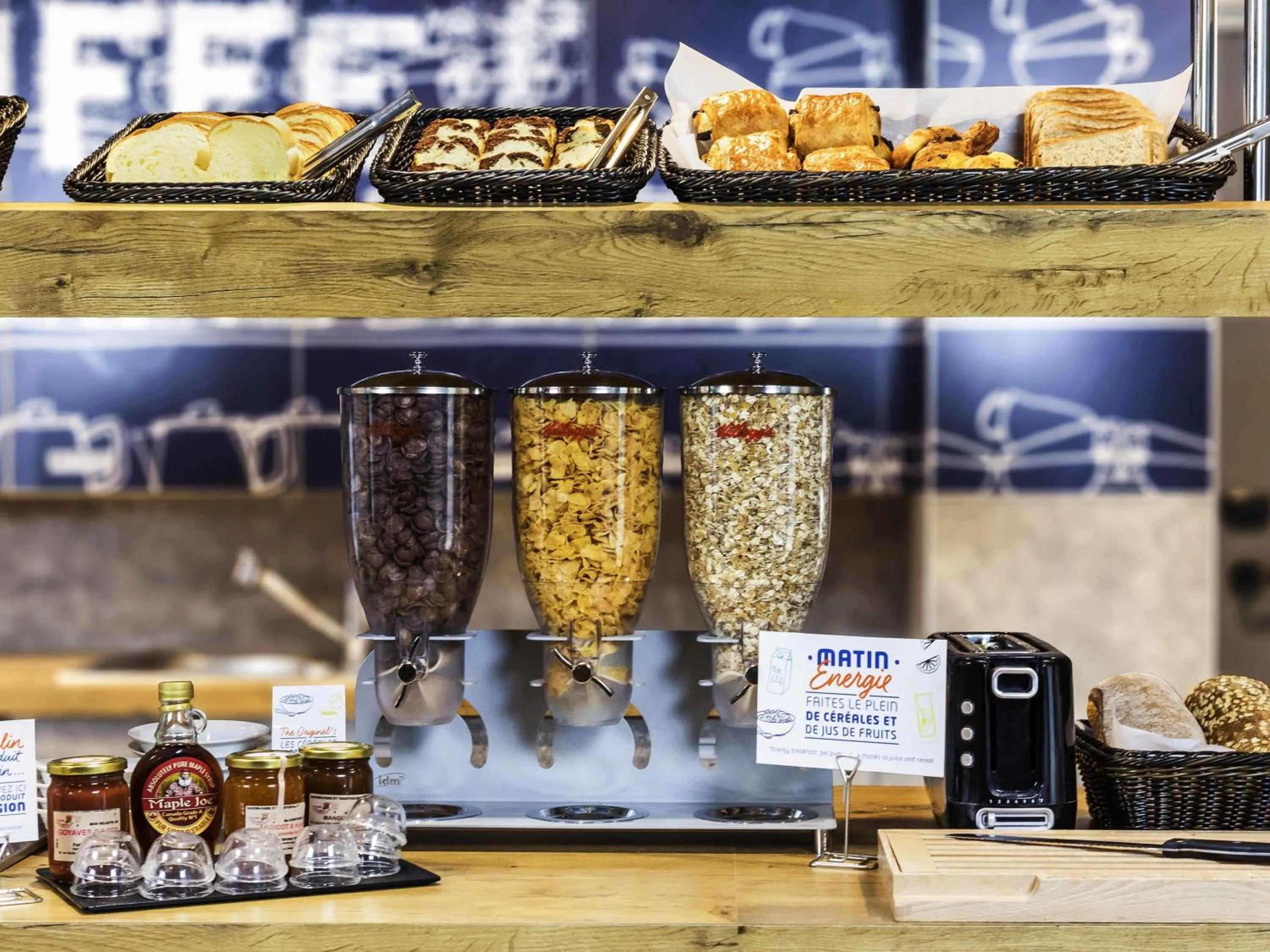 Breakfast in ibis Budget Knokke