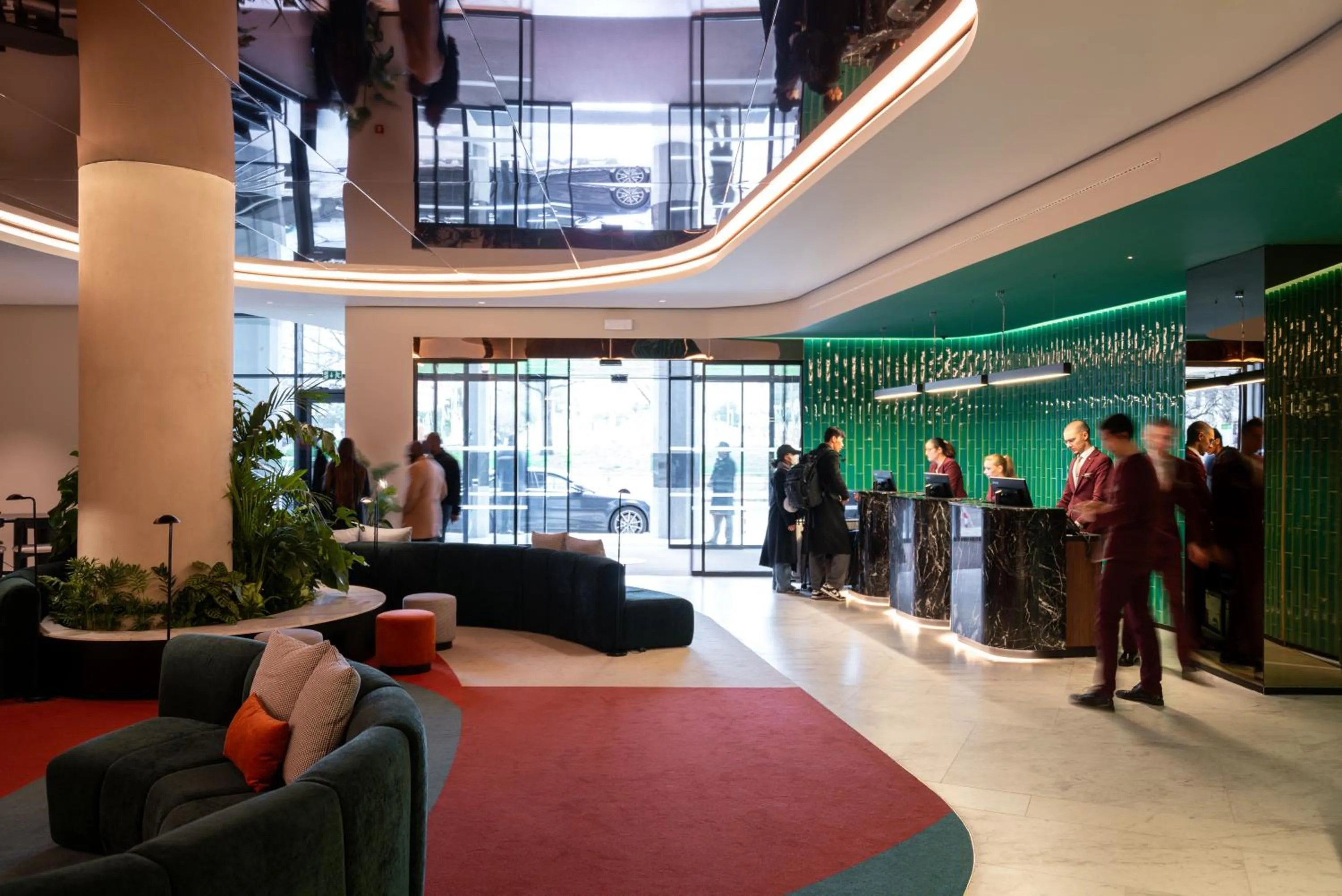 Lobby or reception in Hotel Mundial